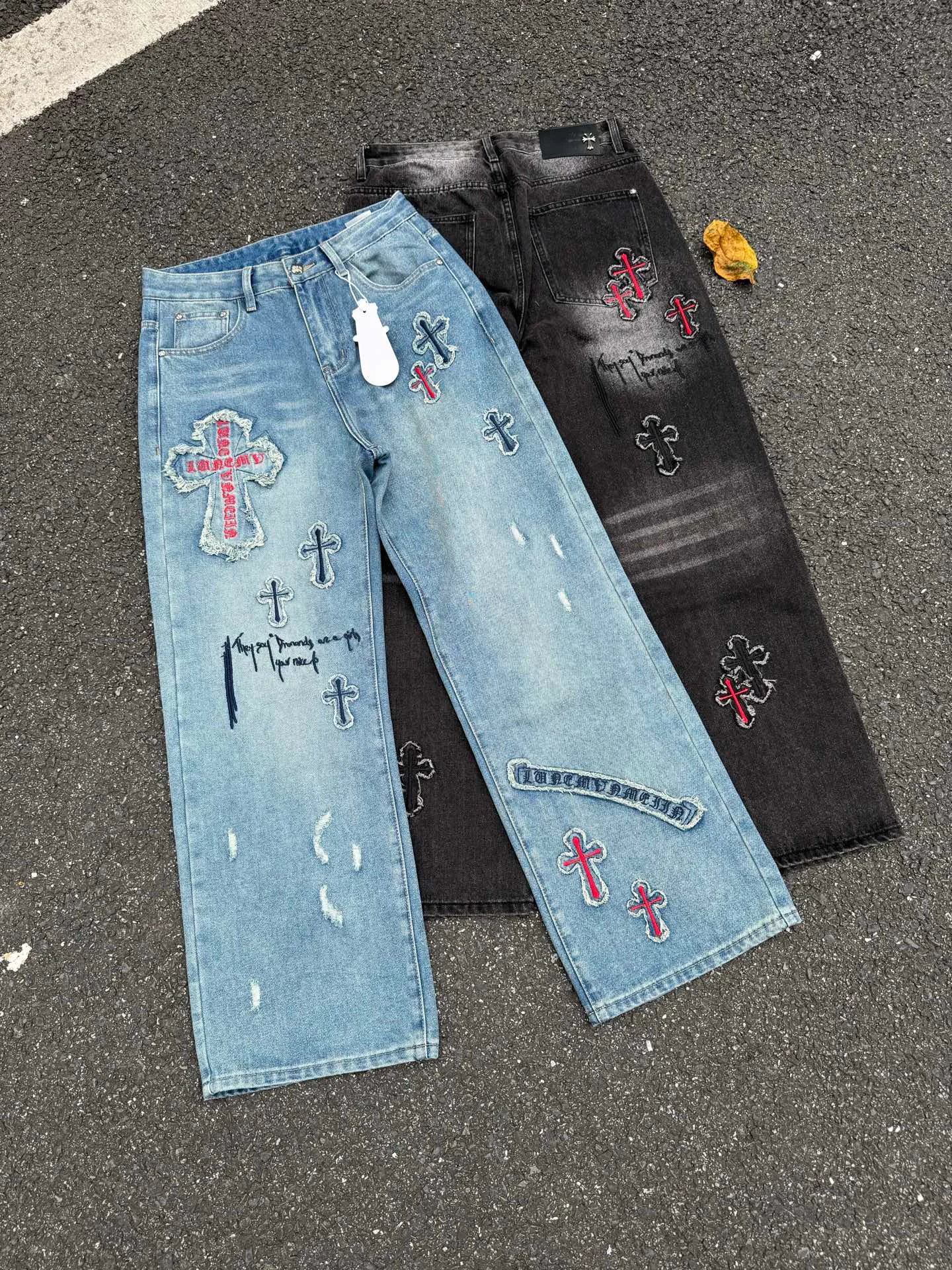 Джинсы Мужские Chrome Hearts 17489852