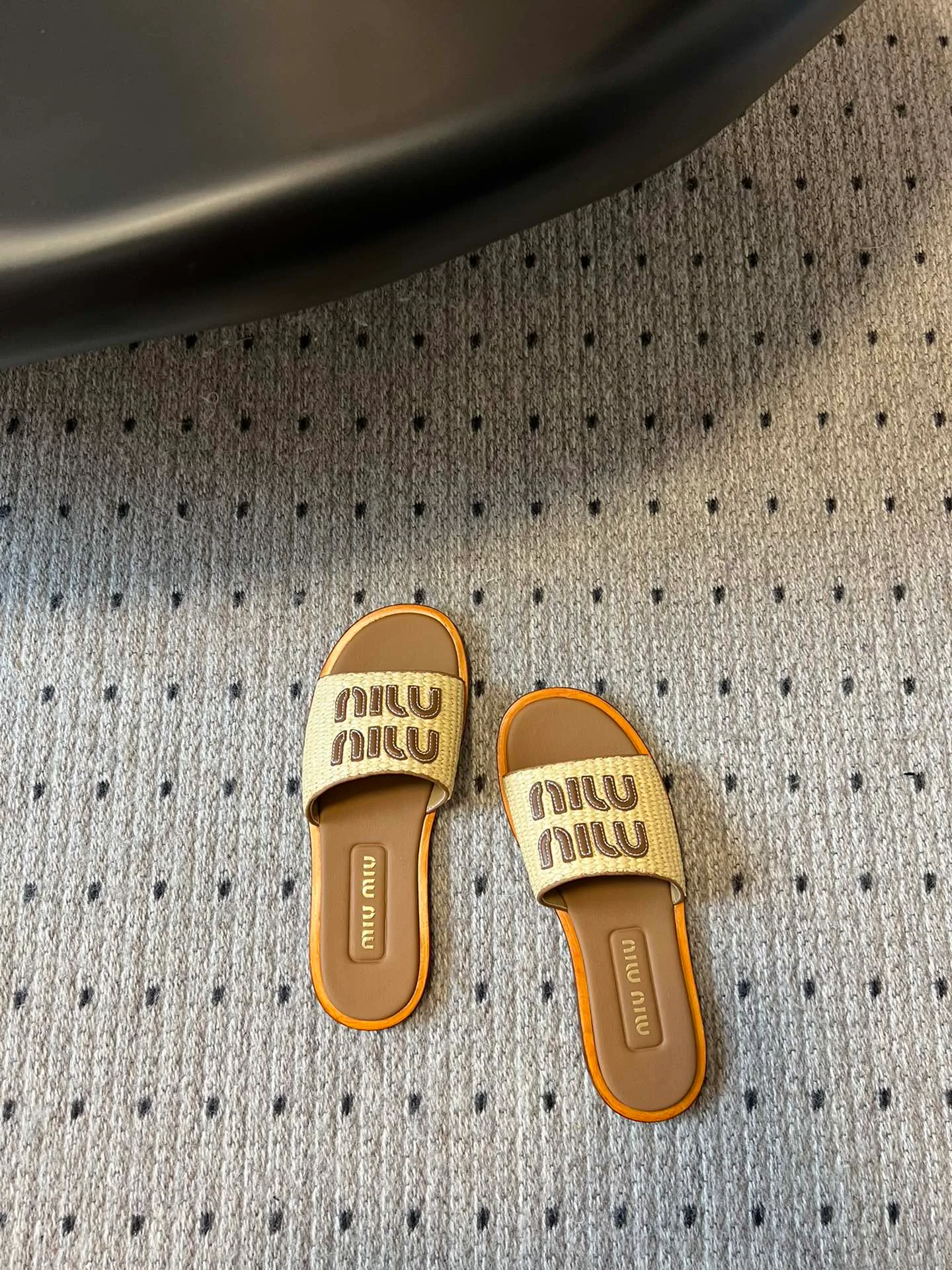 Шлепанцы Женские Miu Miu 13024