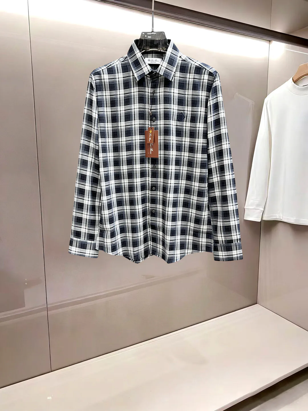 Рубашки Мужские Loro Piana 18834386