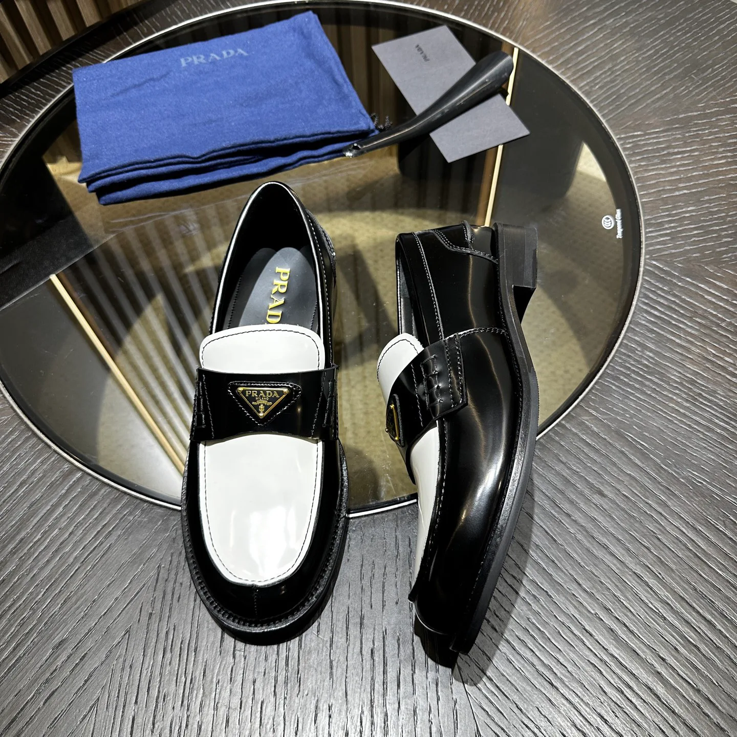 Лоферы И Туфли Мужские Prada 18192312
