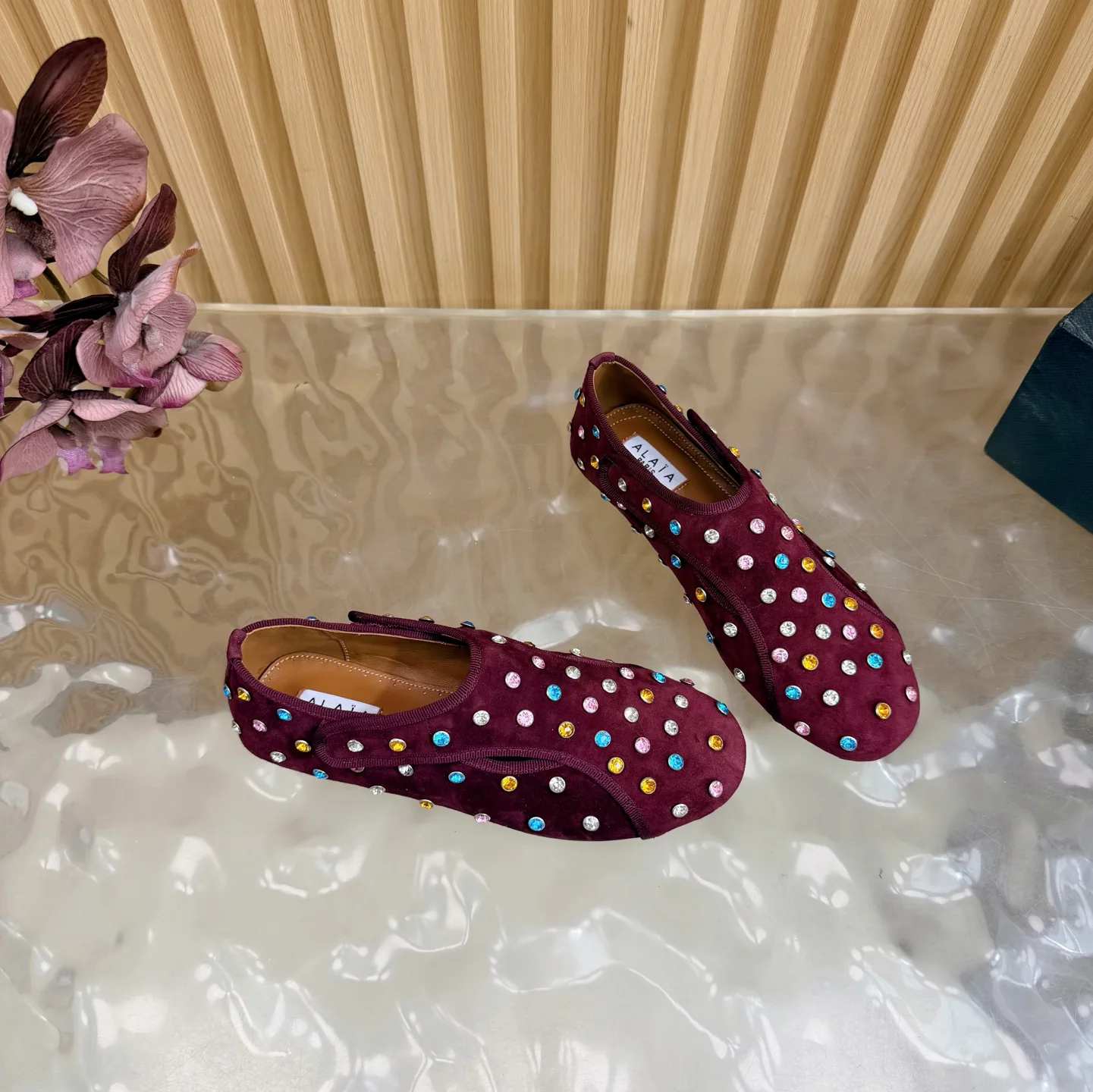 Балетки Женские Alaia 521347