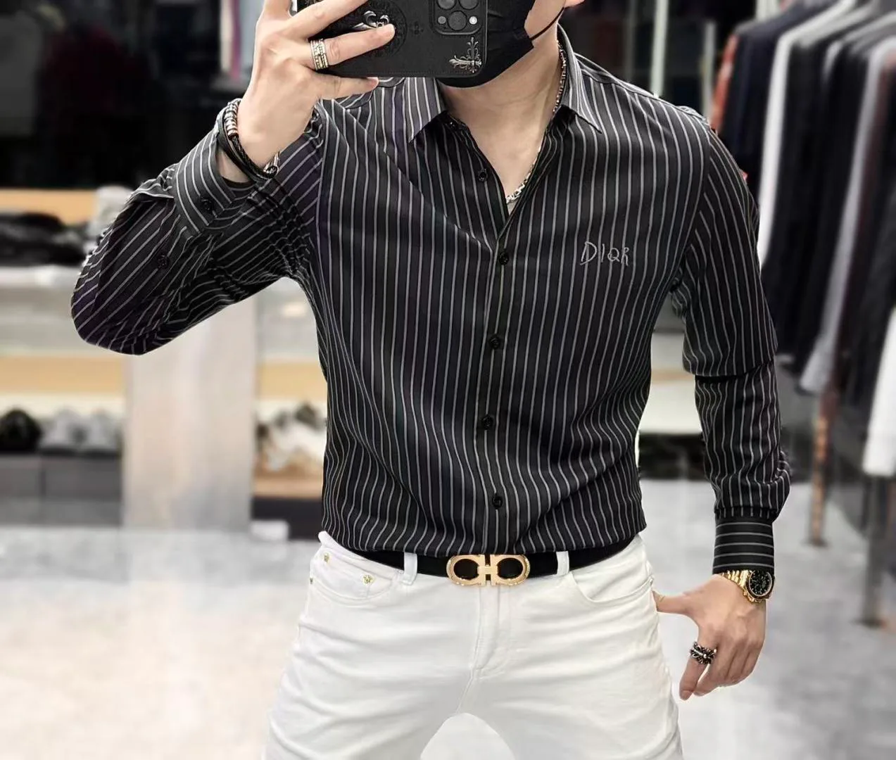 Рубашки Мужские Christian Dior 4511679