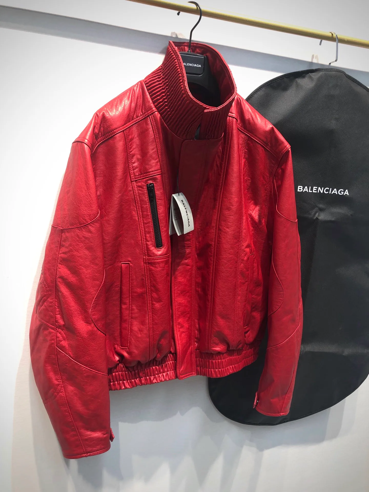 Кожаные Куртки И Дублёнки Мужские Balenciaga 13602950
