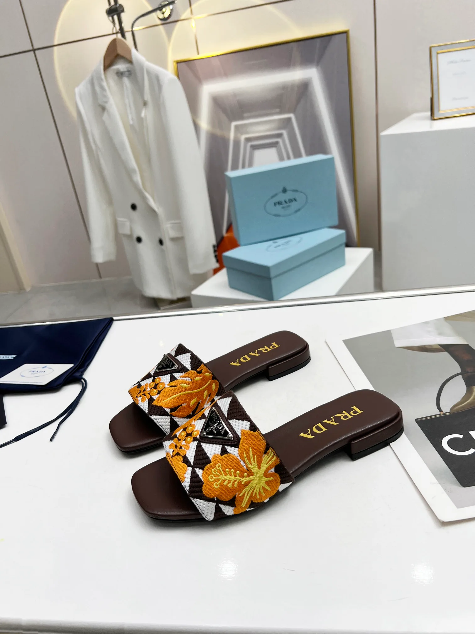 Босоножки Женские Prada 11386404