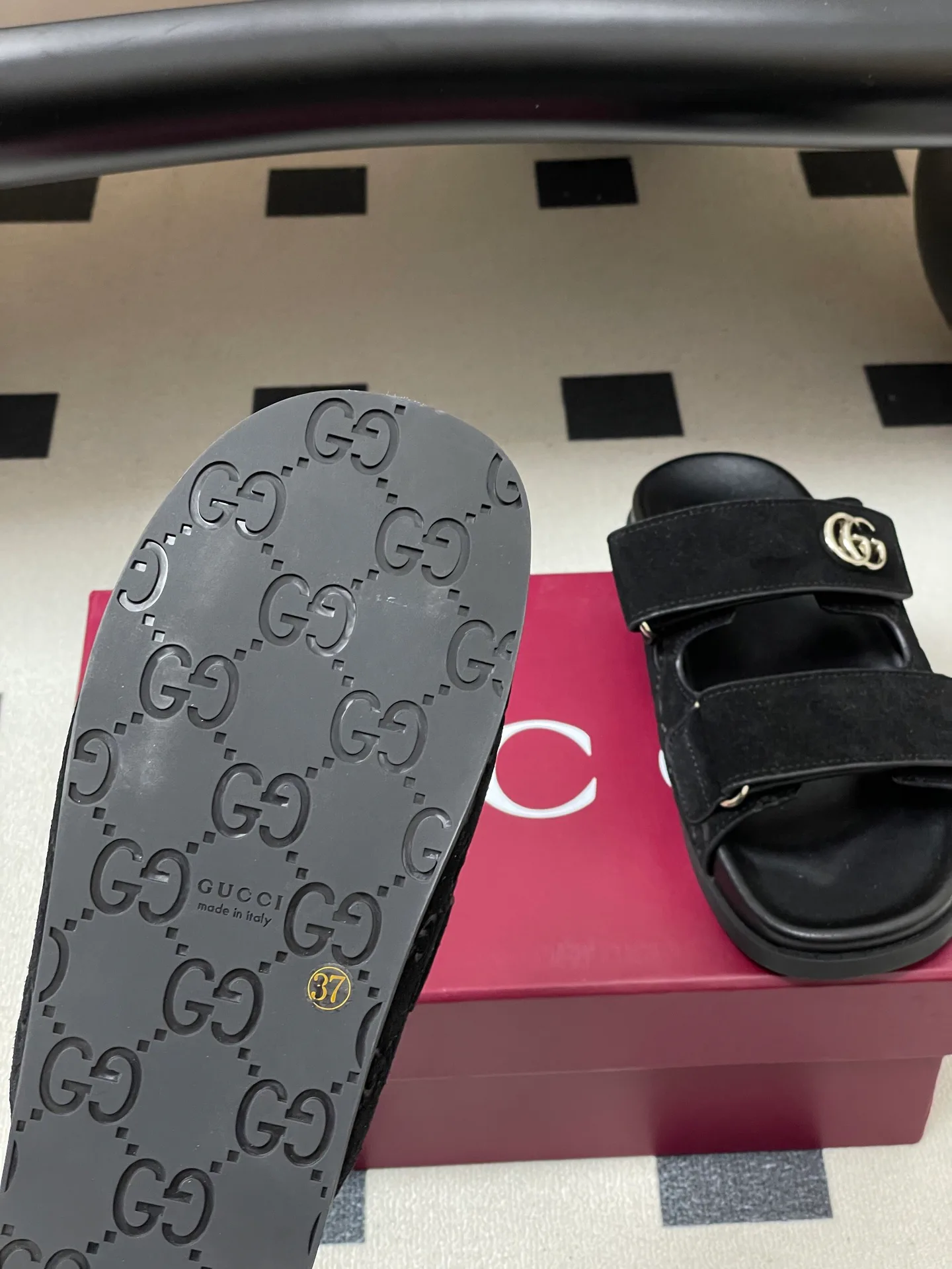 Шлепанцы Женские Gucci 1677116