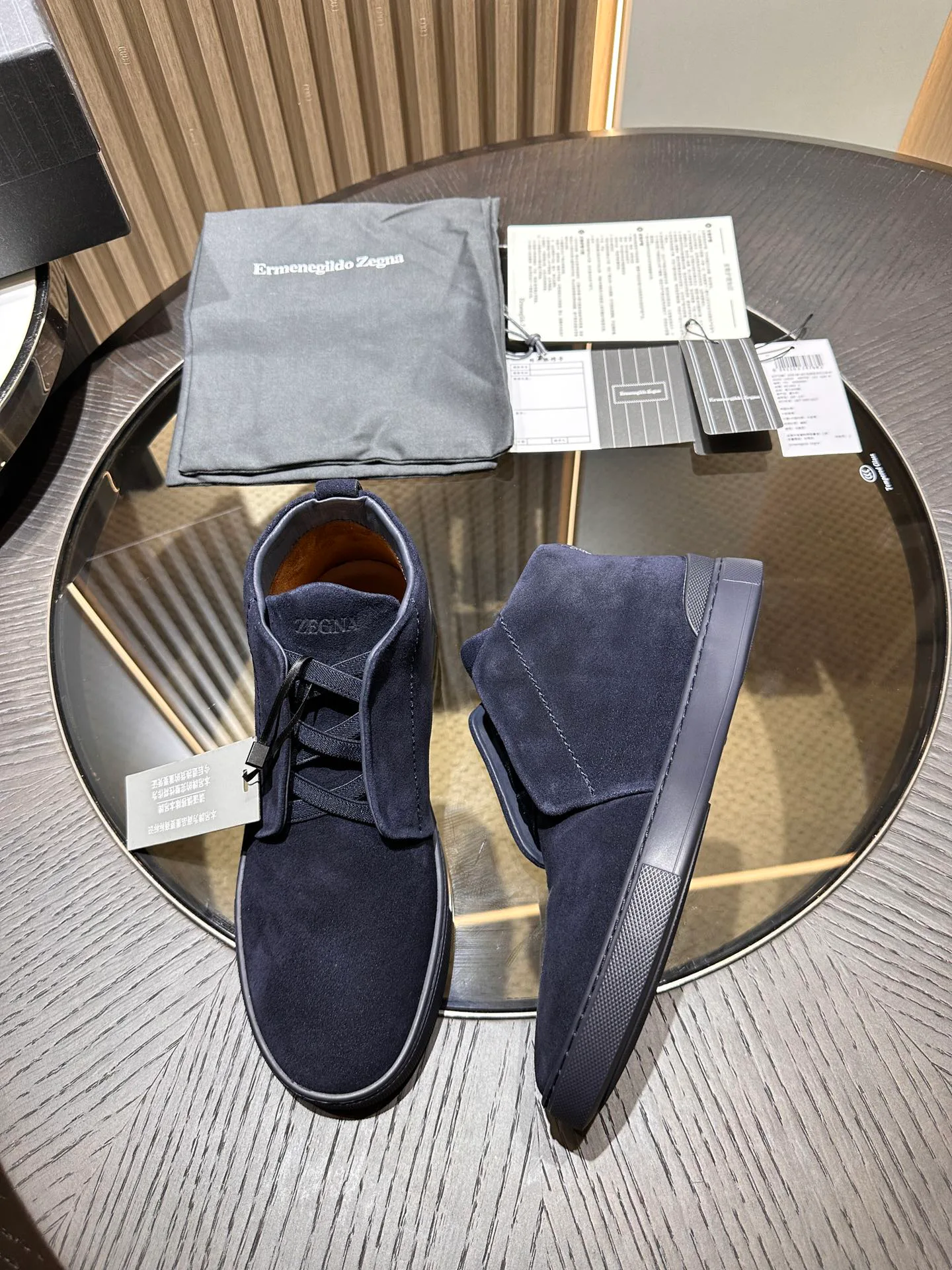 Ботинки Мужские Zegna 179617