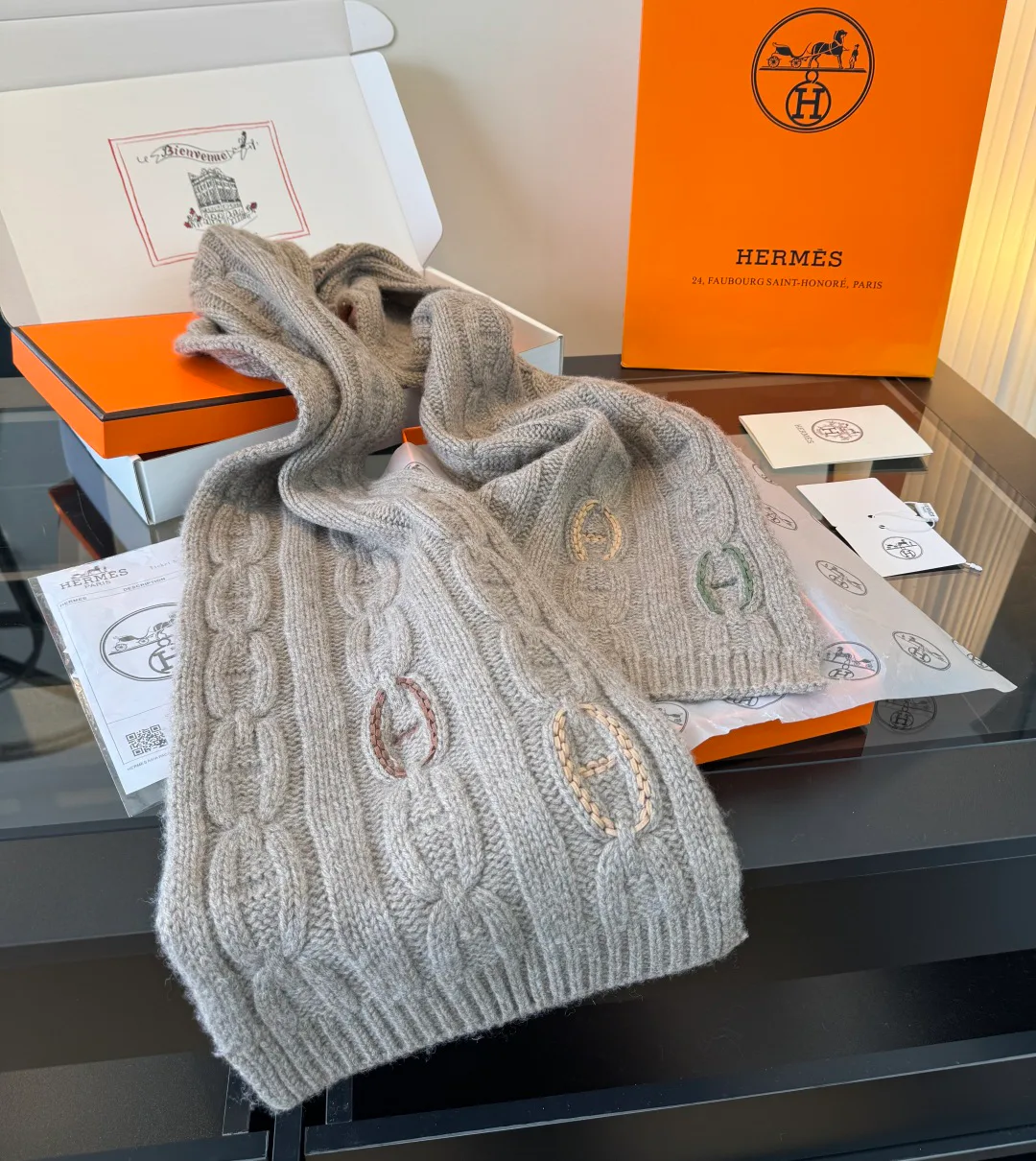 Шарфы Hermes 18627271