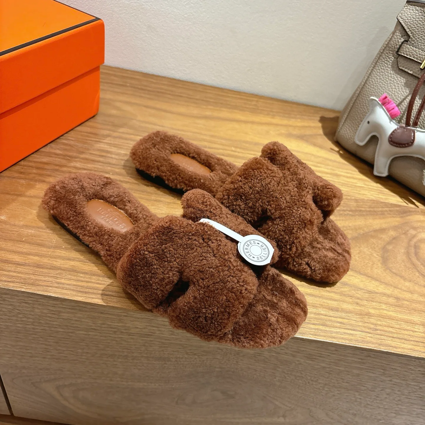 Тапочки Женские Hermes 4500896