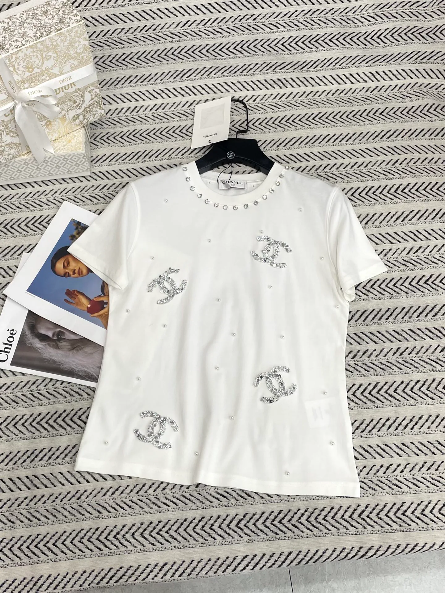 Футболки Женские Chanel 11639711