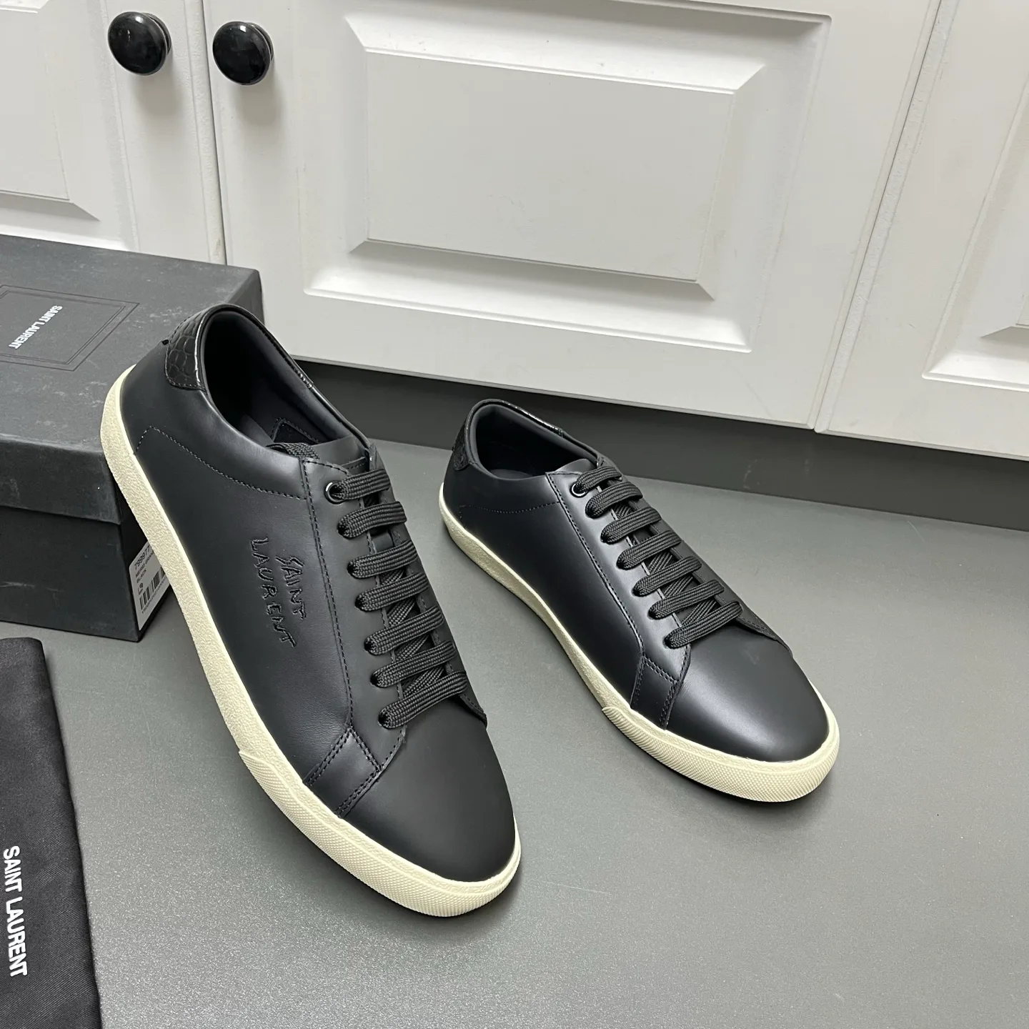 Кеды Мужские Saint Laurent 14134789