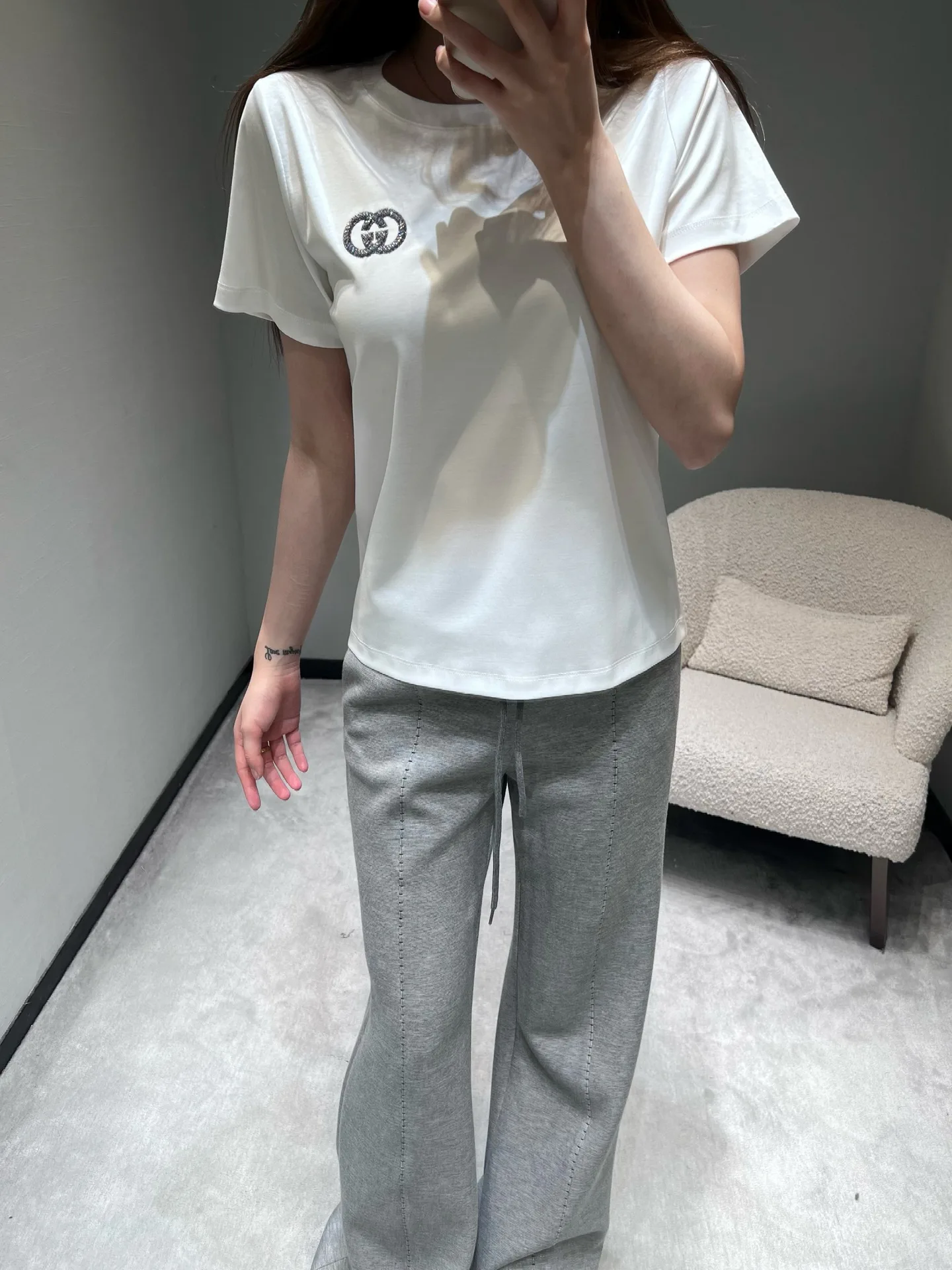 Футболки Женские Gucci 4906537