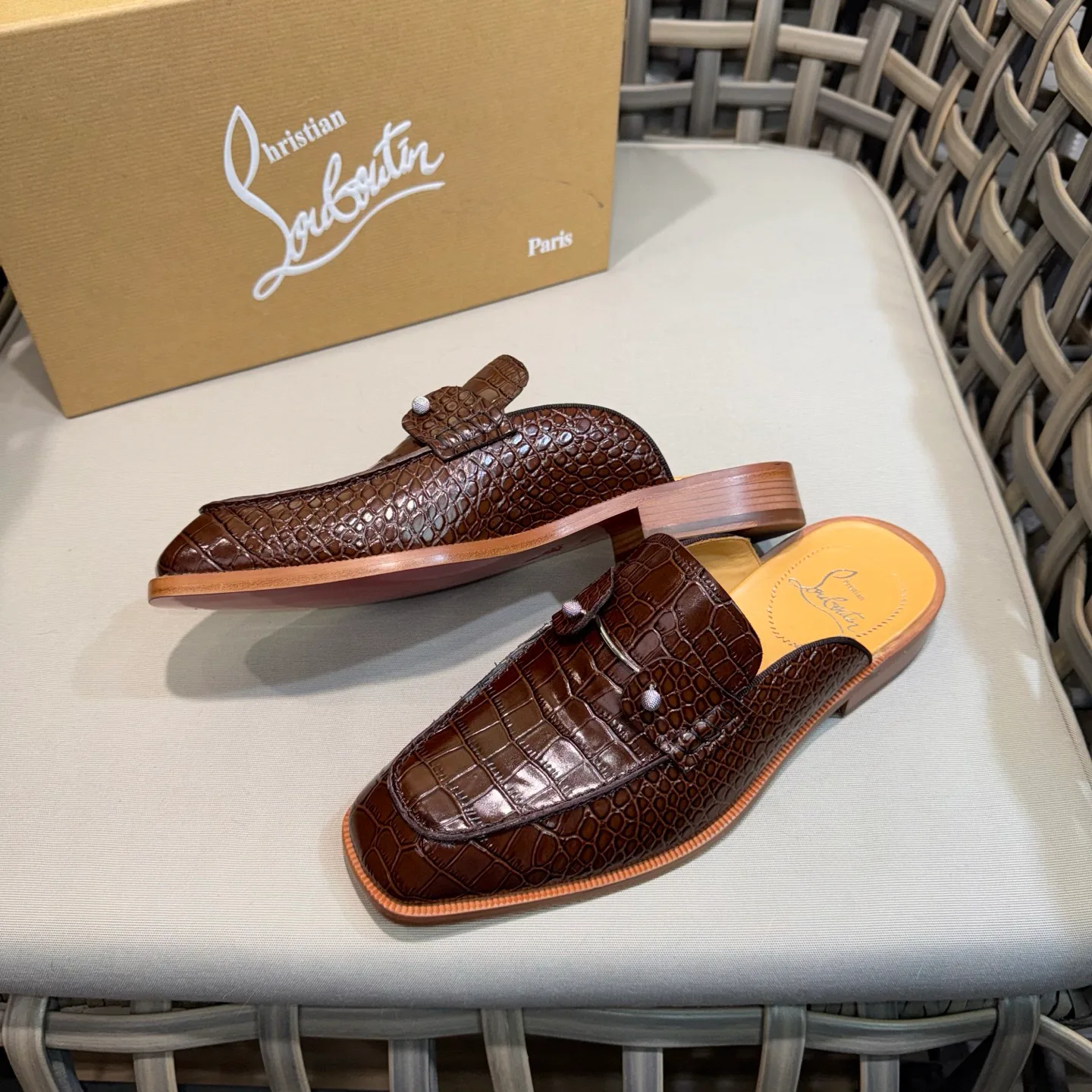 Мюли Мужские Christian Louboutin 33145