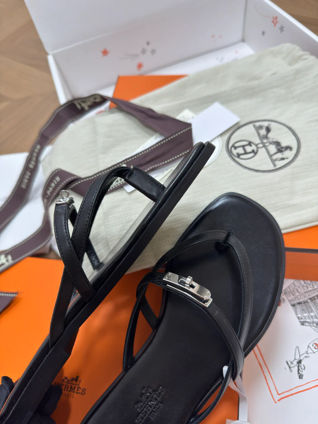 Шлепанцы Женские Hermes 13930282