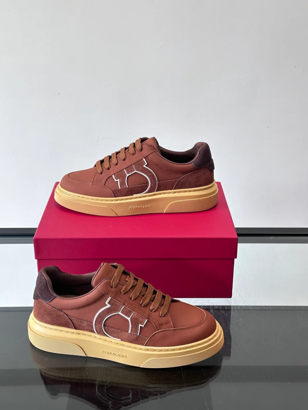 Кеды Мужские Salvatore Ferragamo 268099