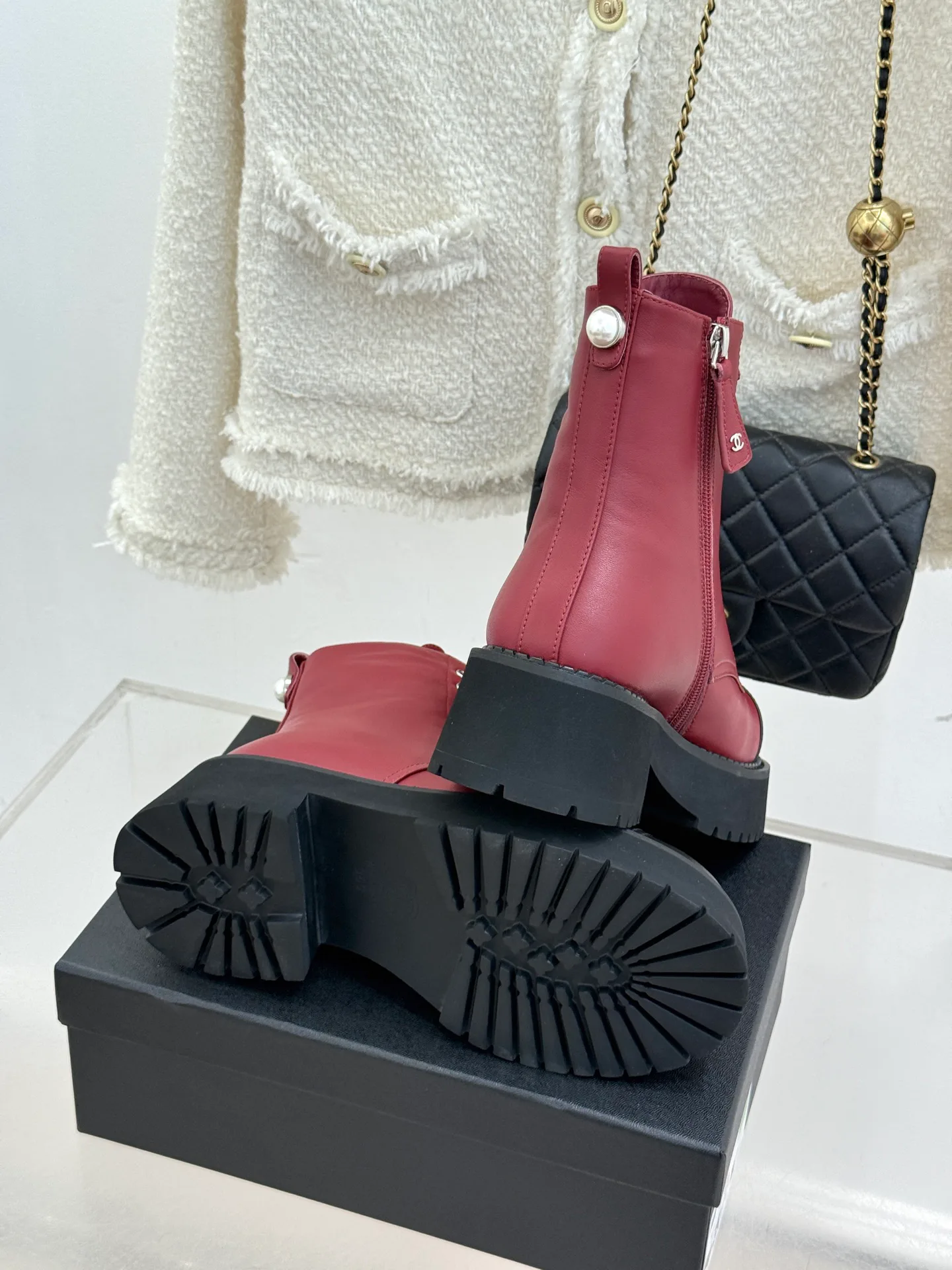 Ботинки Женские Chanel 19780078