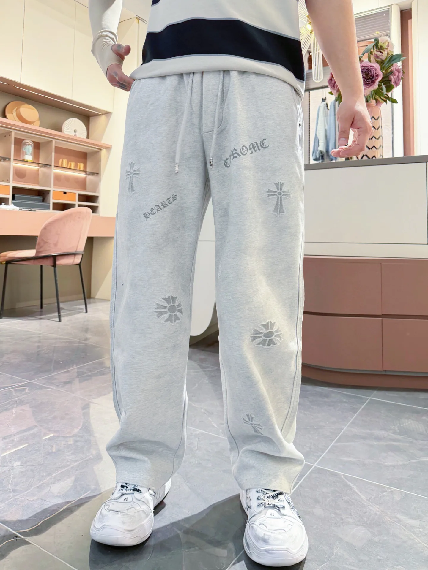 Брюки Мужские Chrome Hearts 14925191
