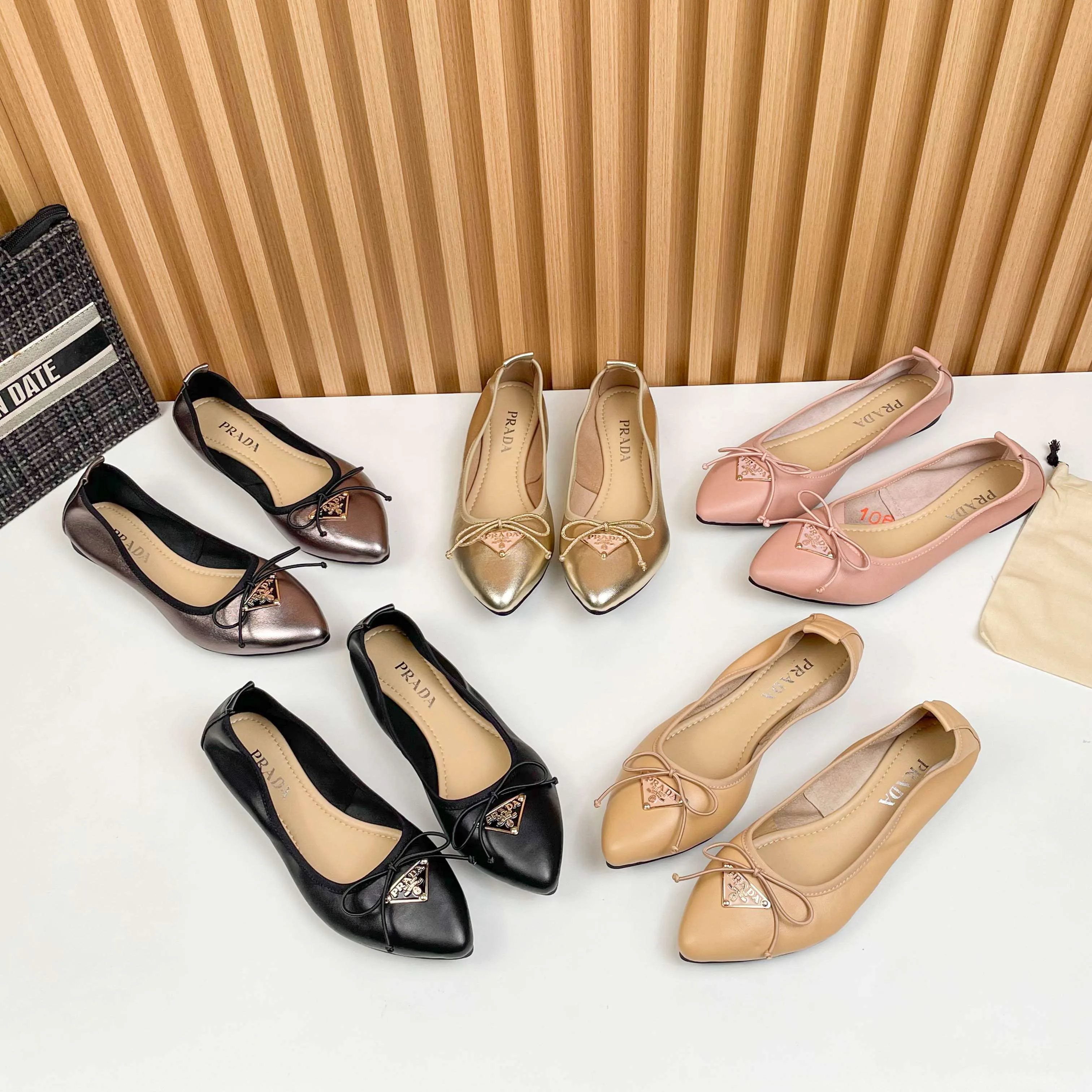 Балетки Женские Prada 17038116