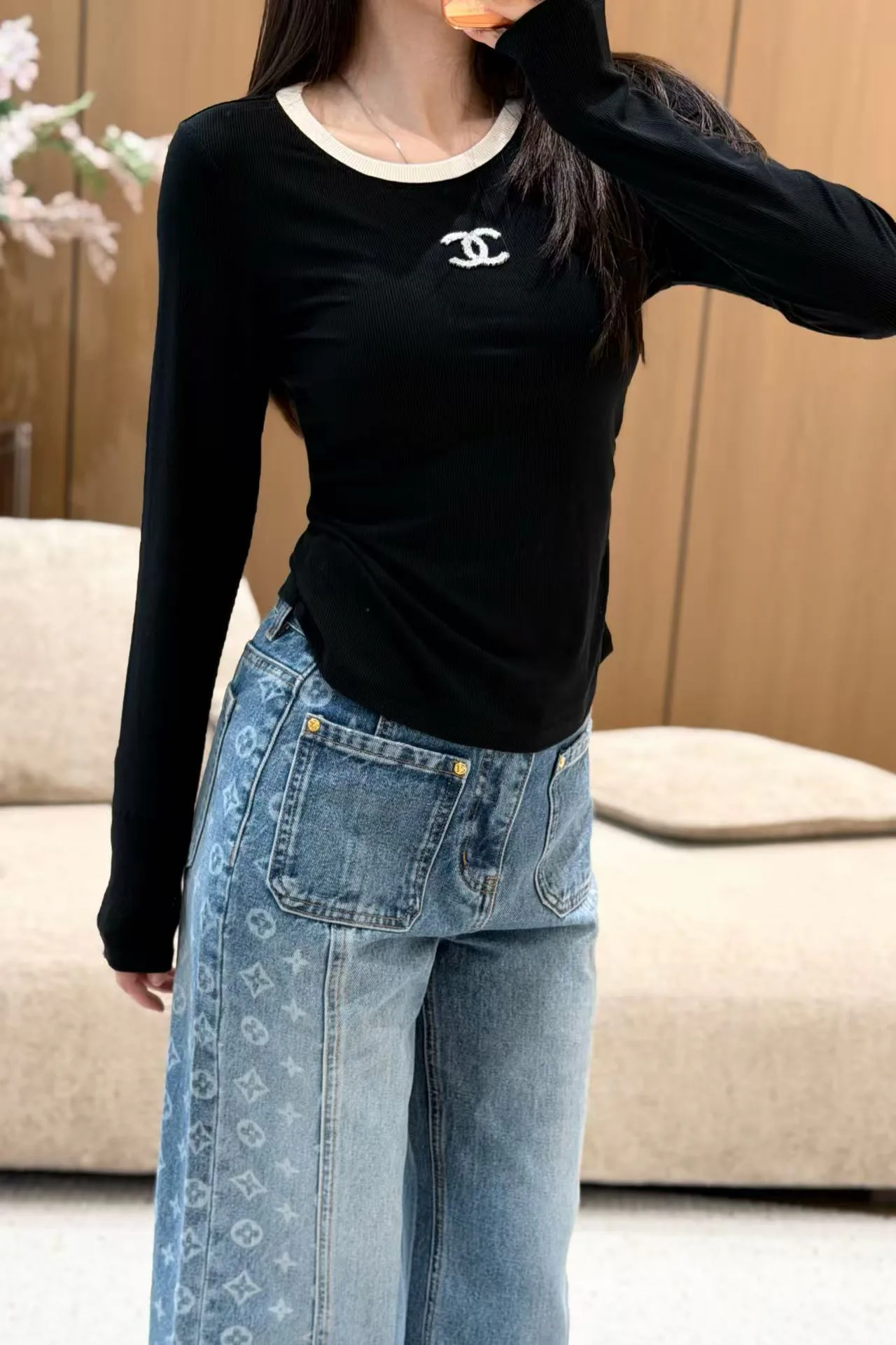 Лонгсливы Женские Chanel 11172072