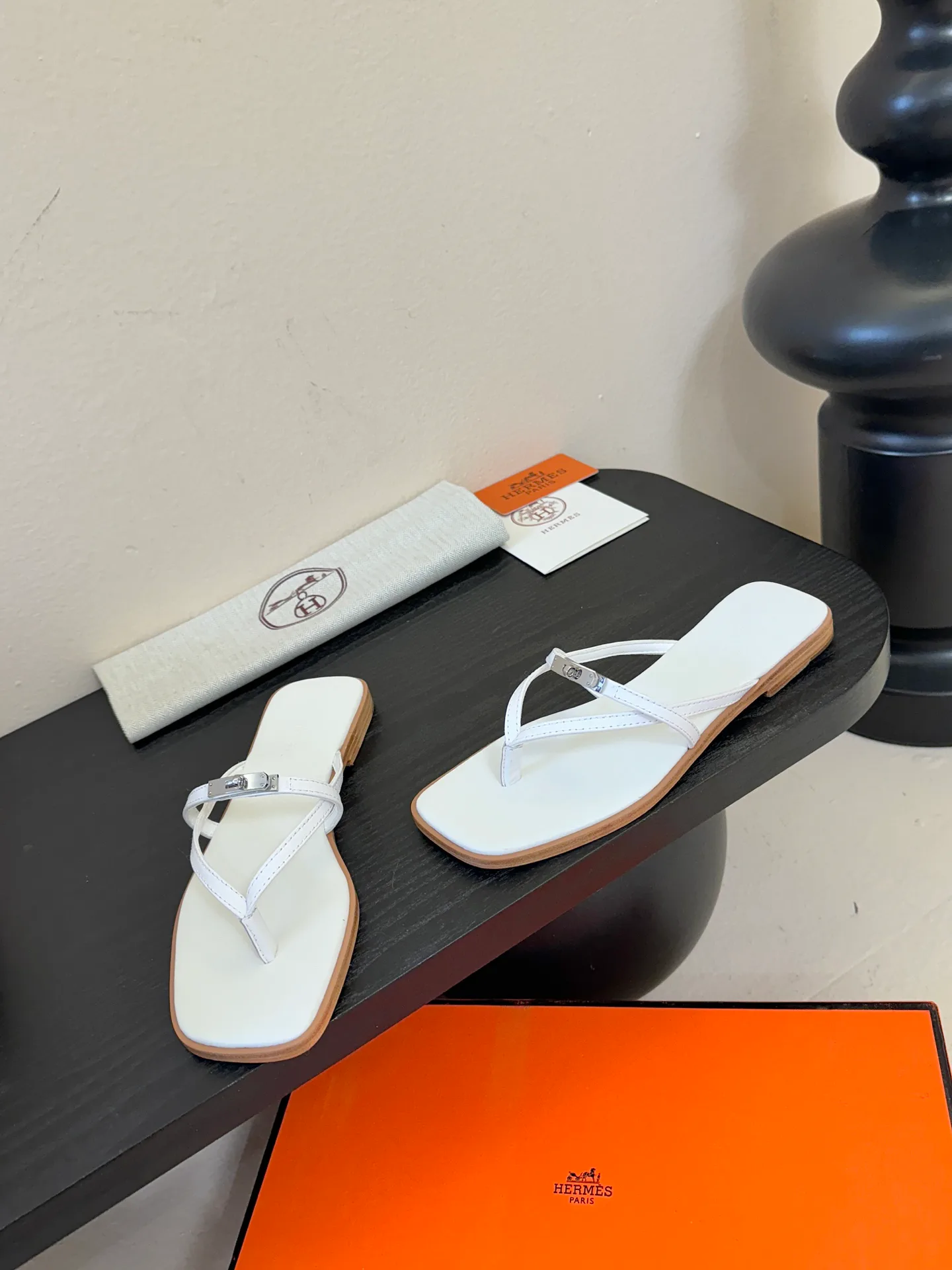 Шлепанцы Женские Hermes 1641936
