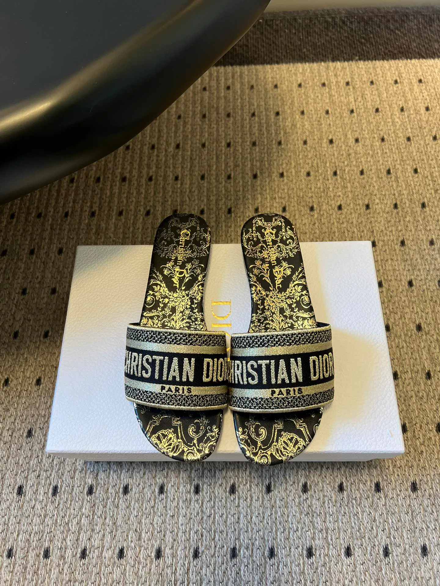 Шлепанцы Женские Christian Dior 1883589