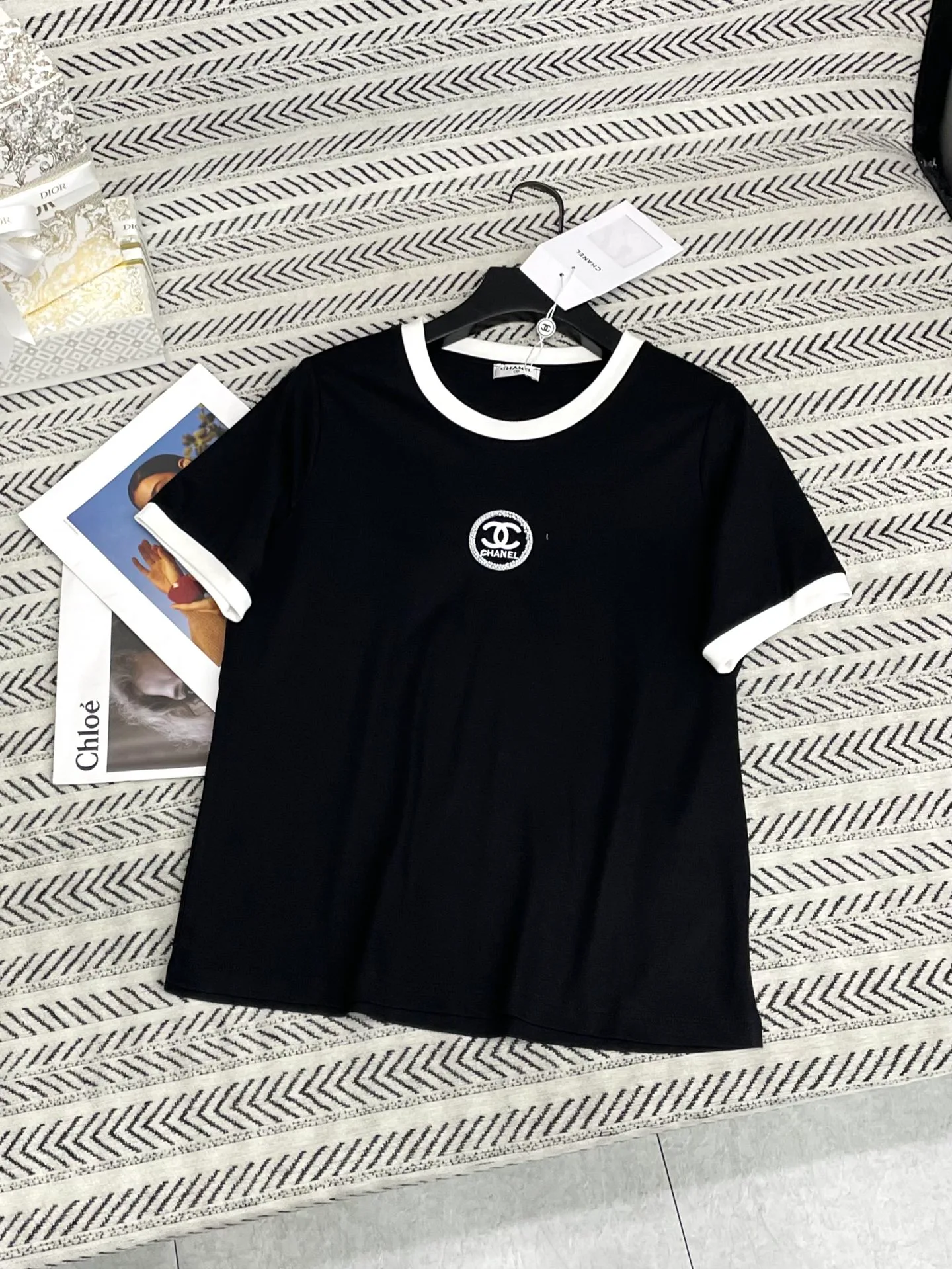 Футболки Женские Chanel 4875055