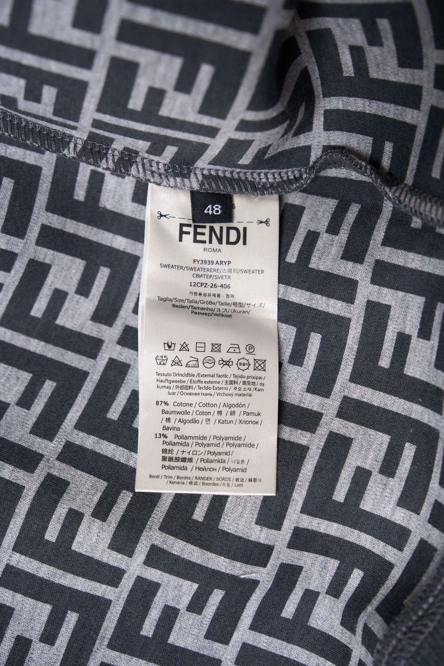 Свитшоты И Худи Мужские Fendi 18178914