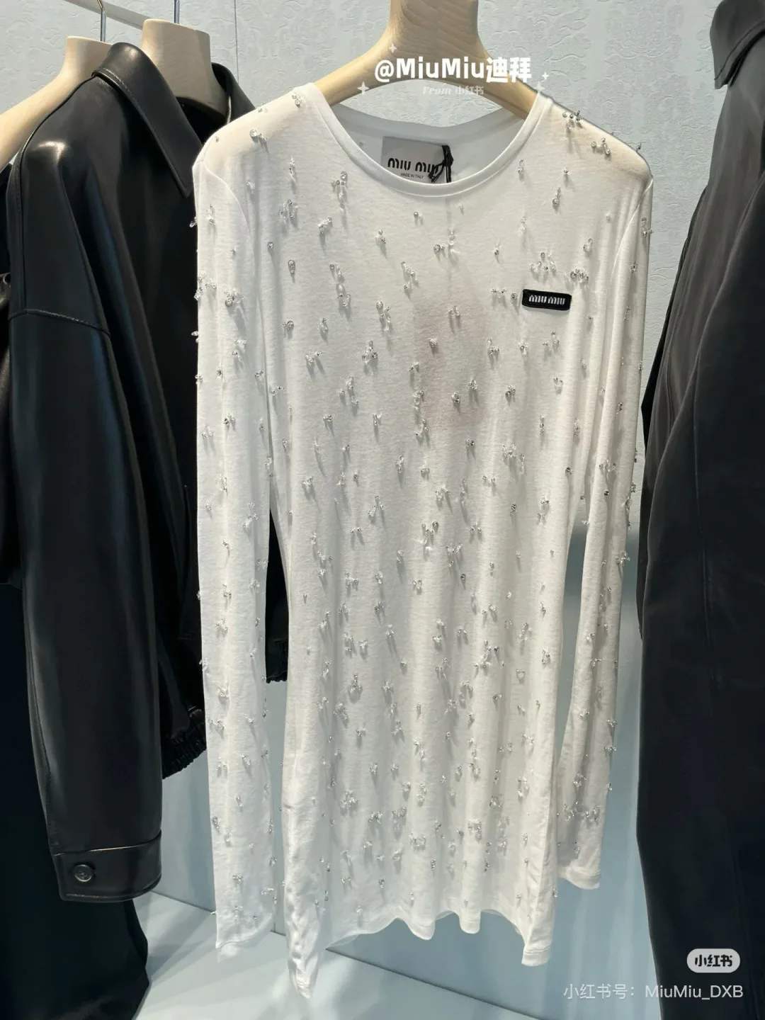 Лонгсливы Женские Miu Miu 1286849