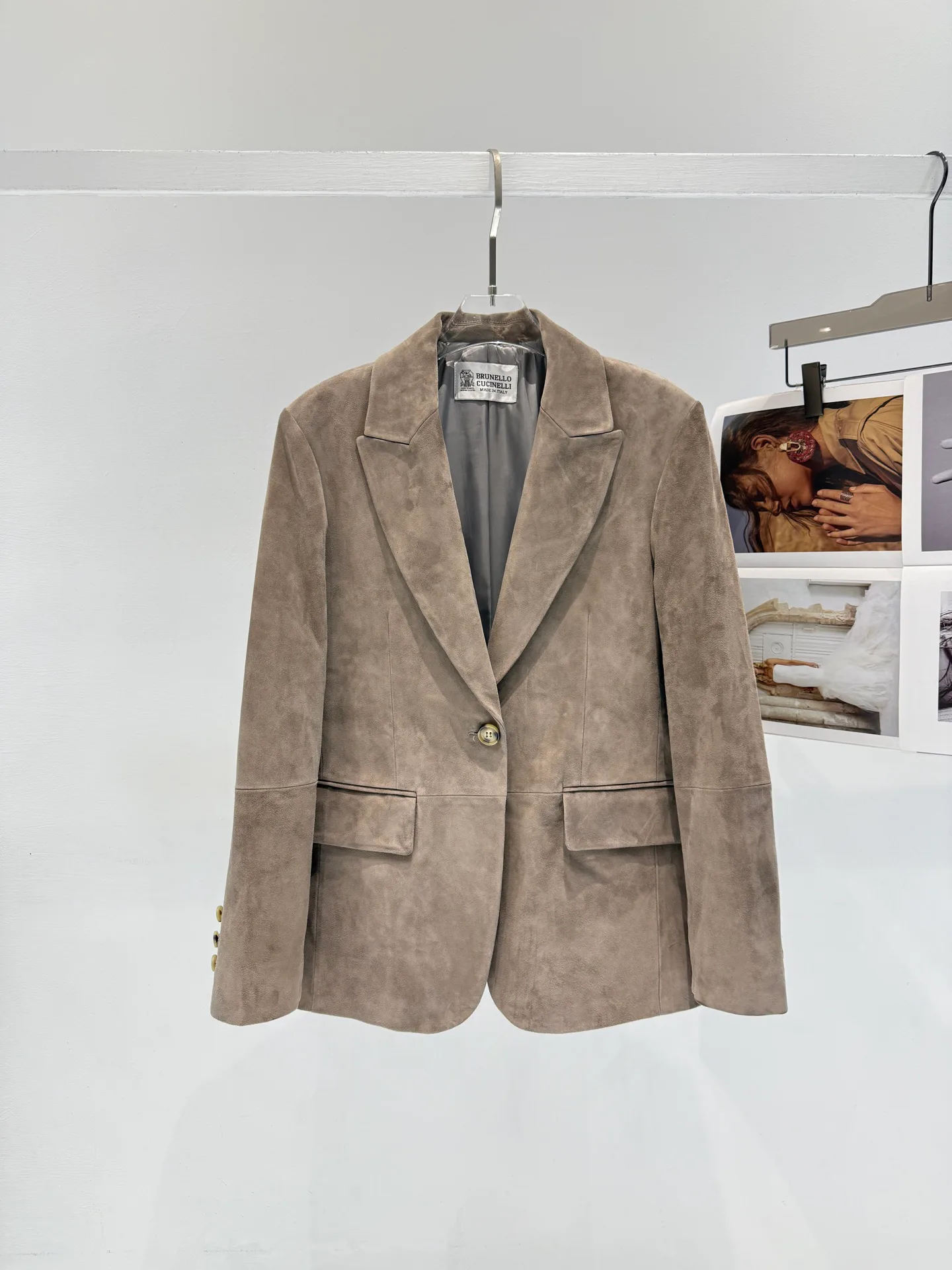 Кожаные Куртки И Дублёнки Женские Brunello Cucinelli 12956977