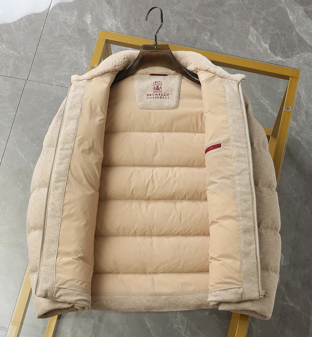 Куртки И Пуховики Мужские Brunello Cucinelli 17647459