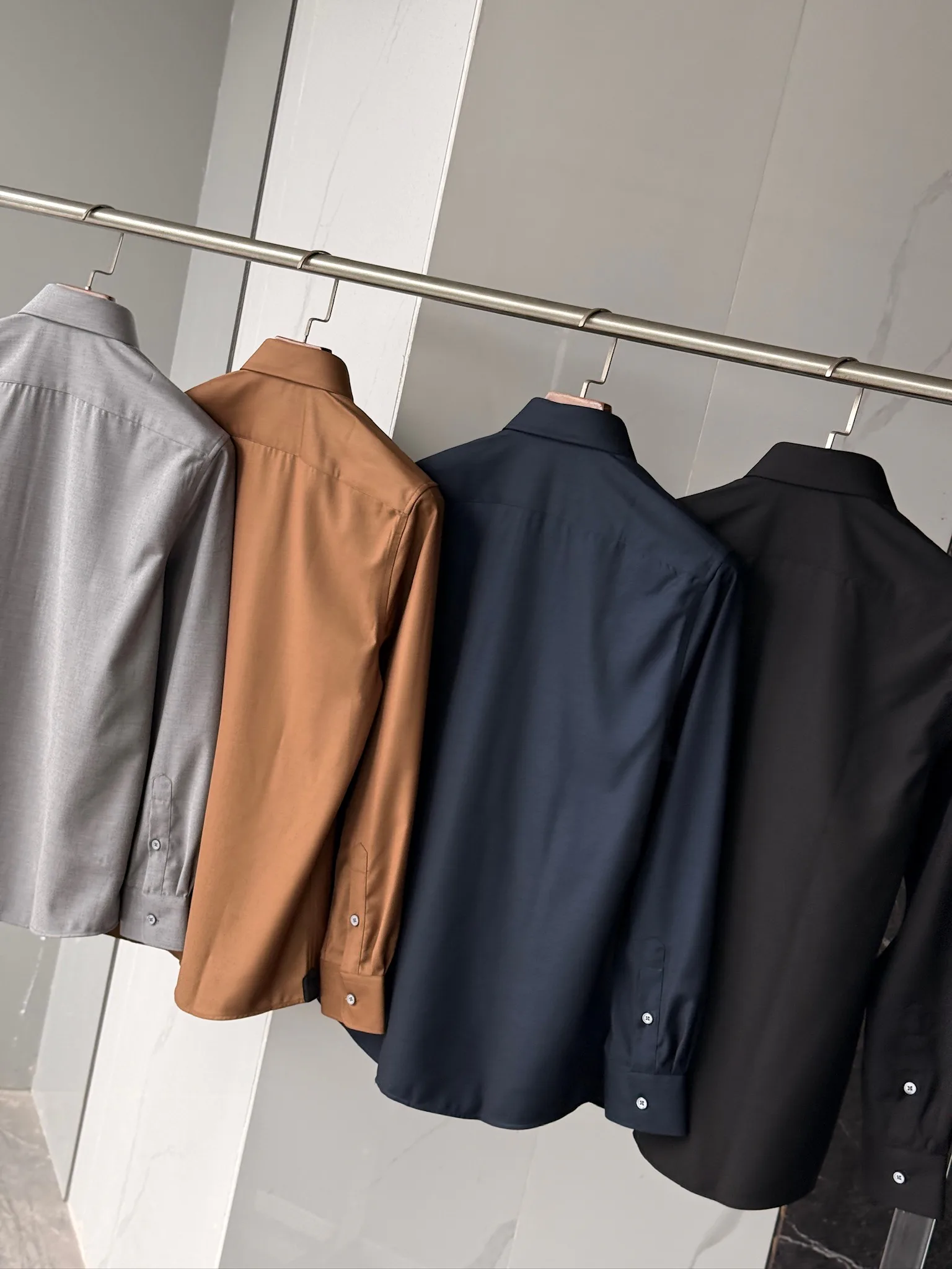 Рубашки Мужские Zegna 18711667