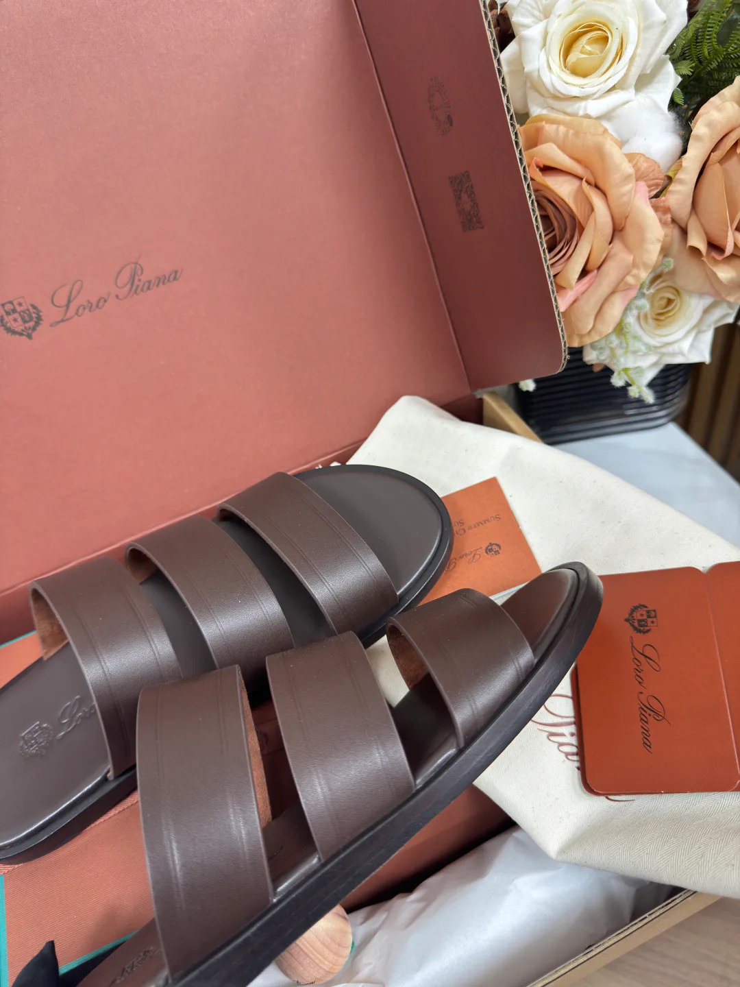 Сандалии Мужские Loro Piana 18101587