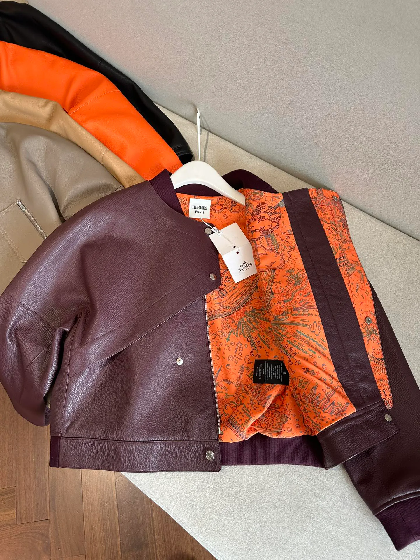 Кожаные Куртки И Дублёнки Женские Hermes 10062748