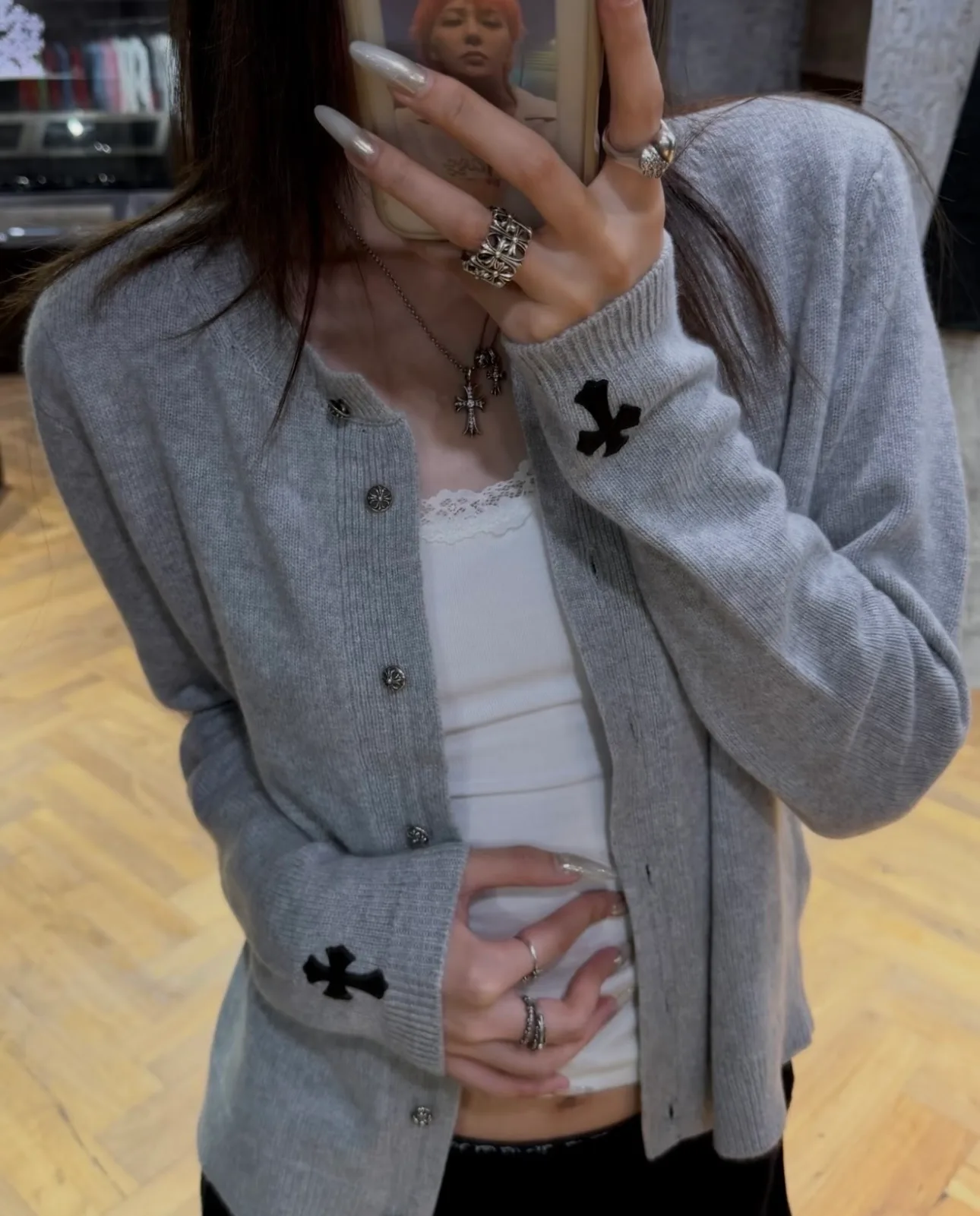 Джемперы И Свитеры Женские Chrome Hearts 19783450