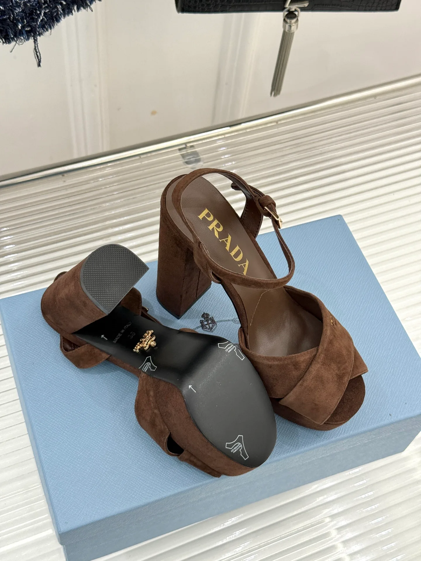 Босоножки Женские Prada 18627576