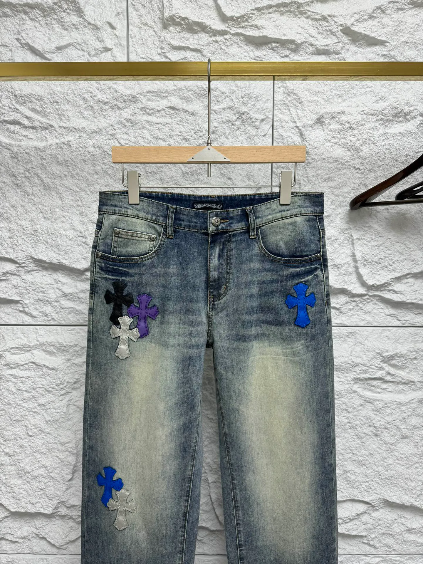 Джинсы Женские Chrome Hearts 10786461