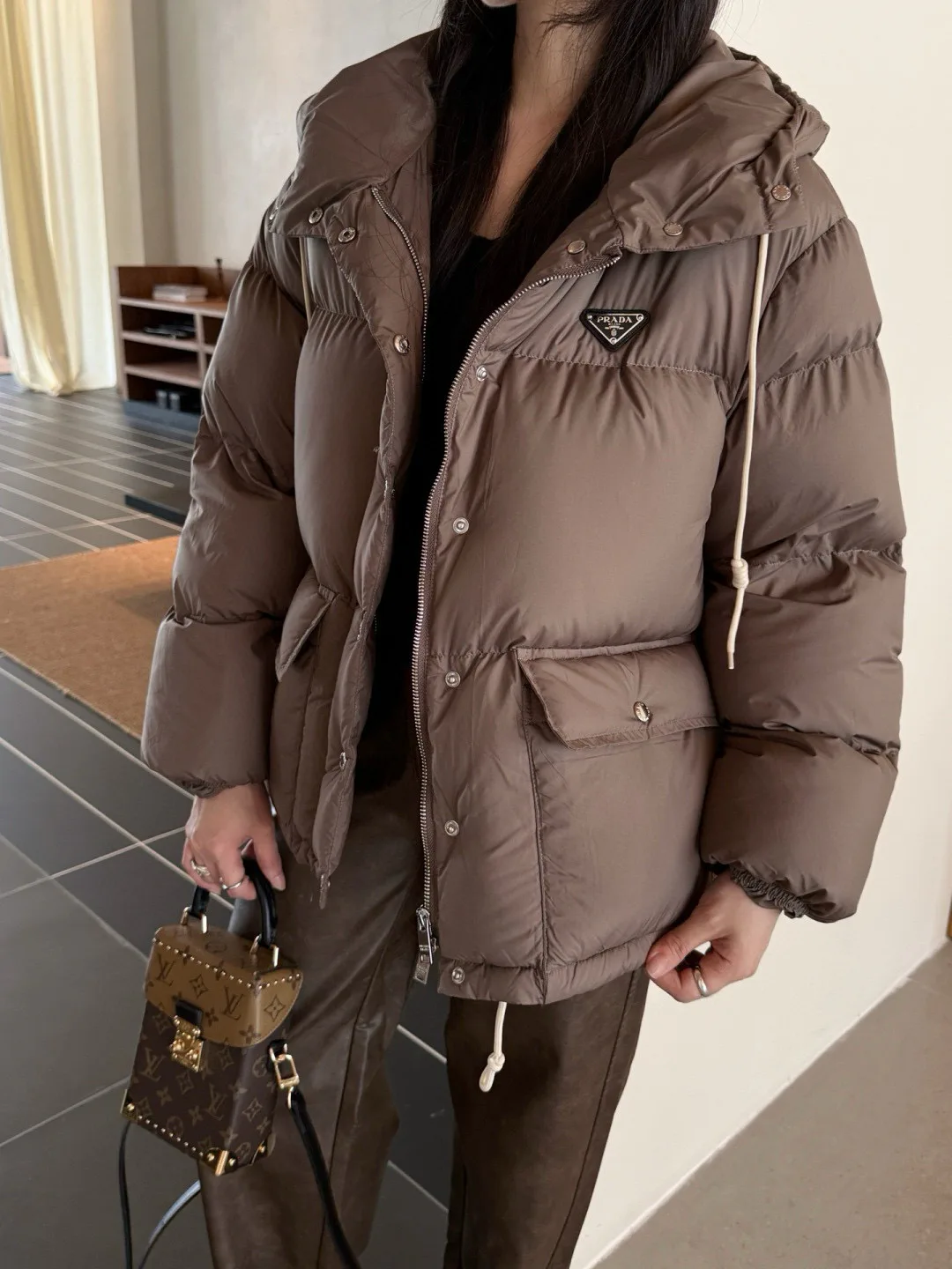 Куртки И Пуховики Женские Prada 1556505