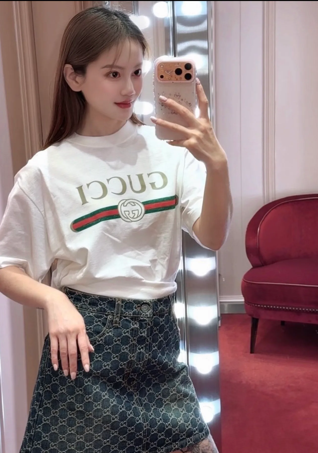 Футболки Женские Gucci 5838438