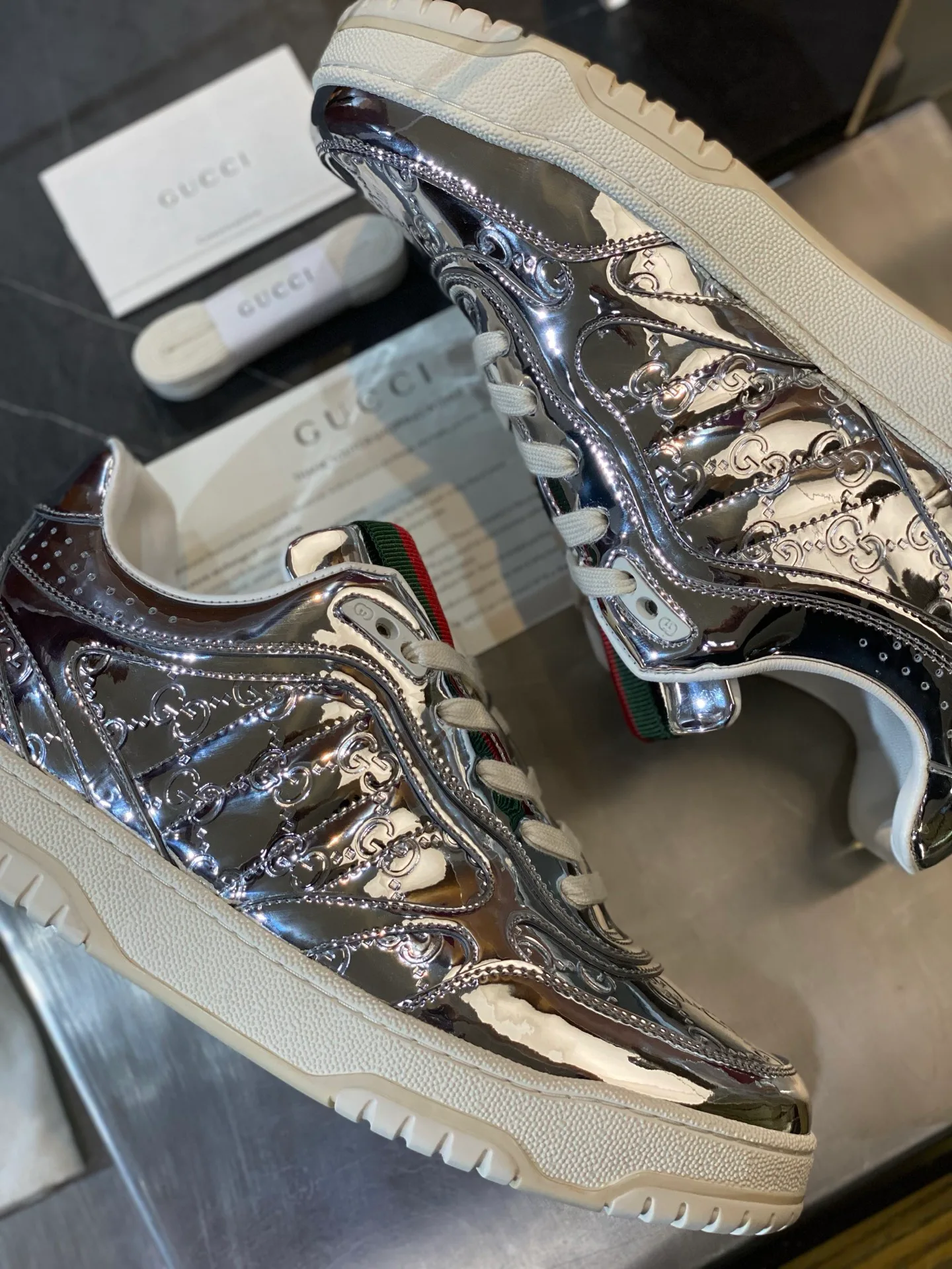 Кроссовки Мужские Gucci 69979