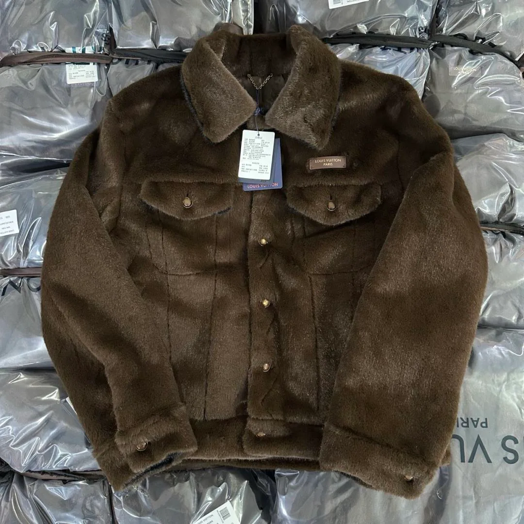 Кожаные Куртки И Дублёнки Мужские Louis Vuitton 3478375