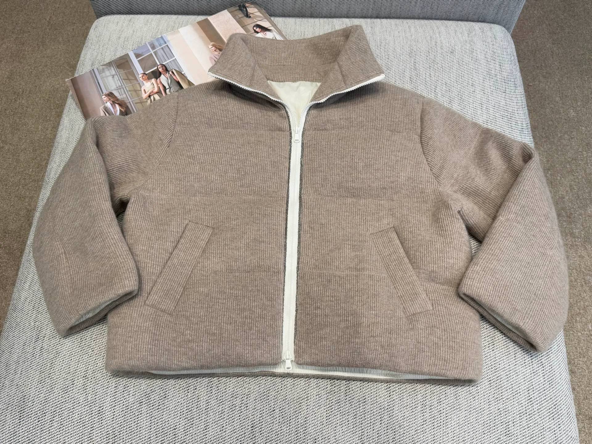 Куртки И Пуховики Женские Brunello Cucinelli 18849516