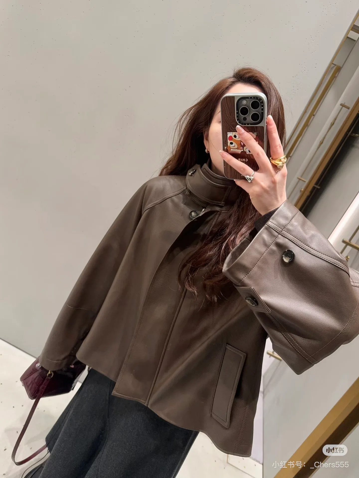 Кожаные Куртки И Дублёнки Женские Loewe 5058890