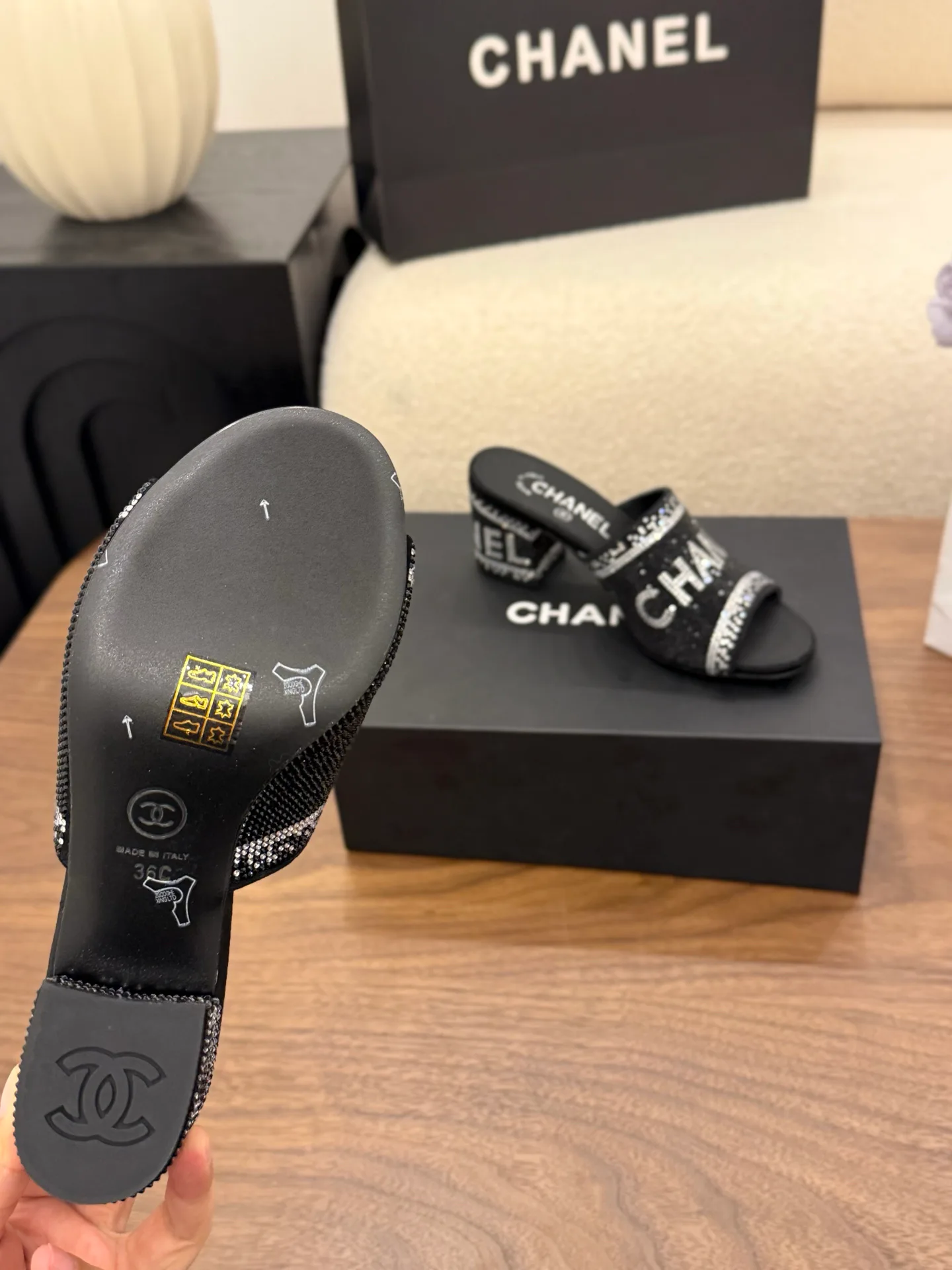 Босоножки Женские Chanel 9697724