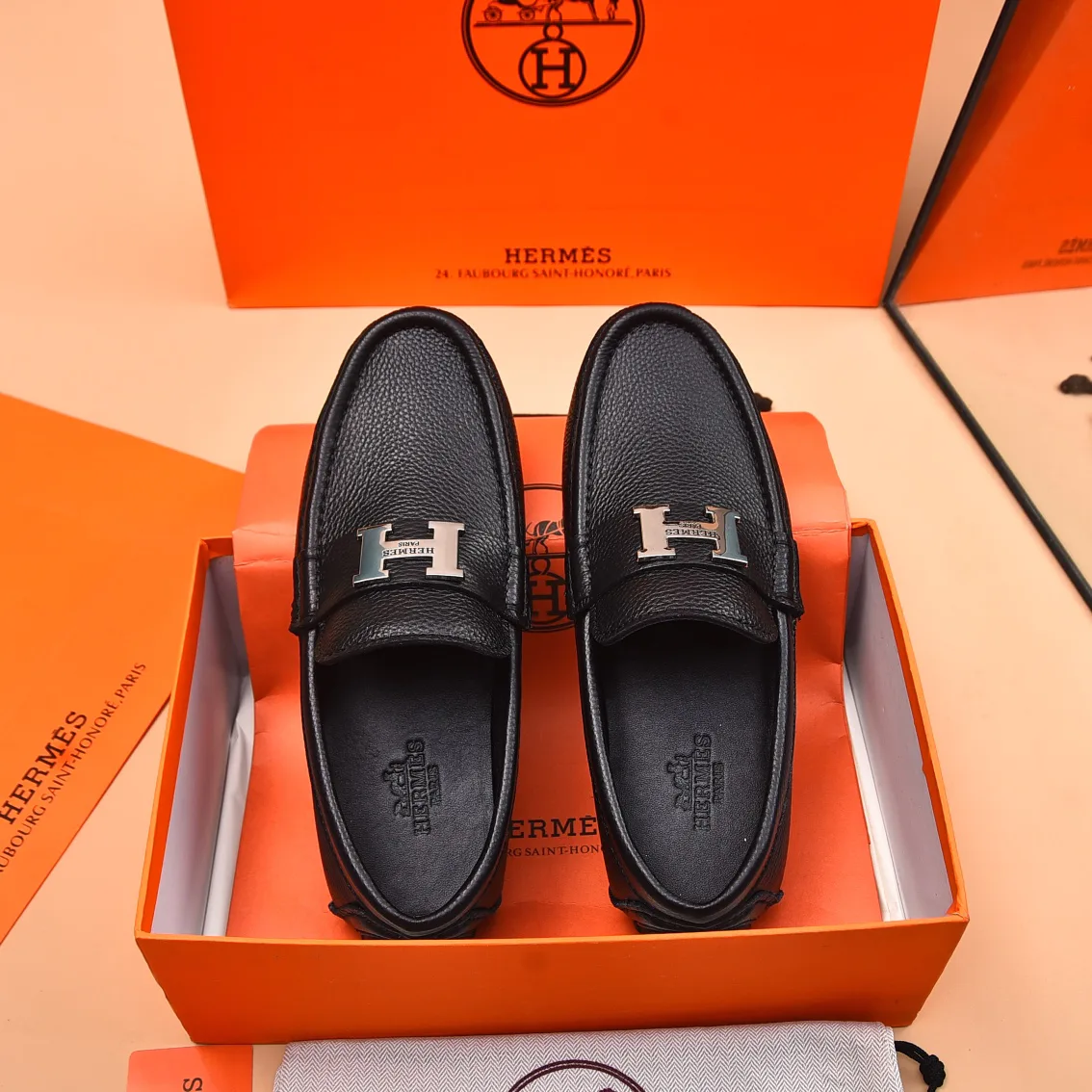 Мокасины Мужские Hermes 17598