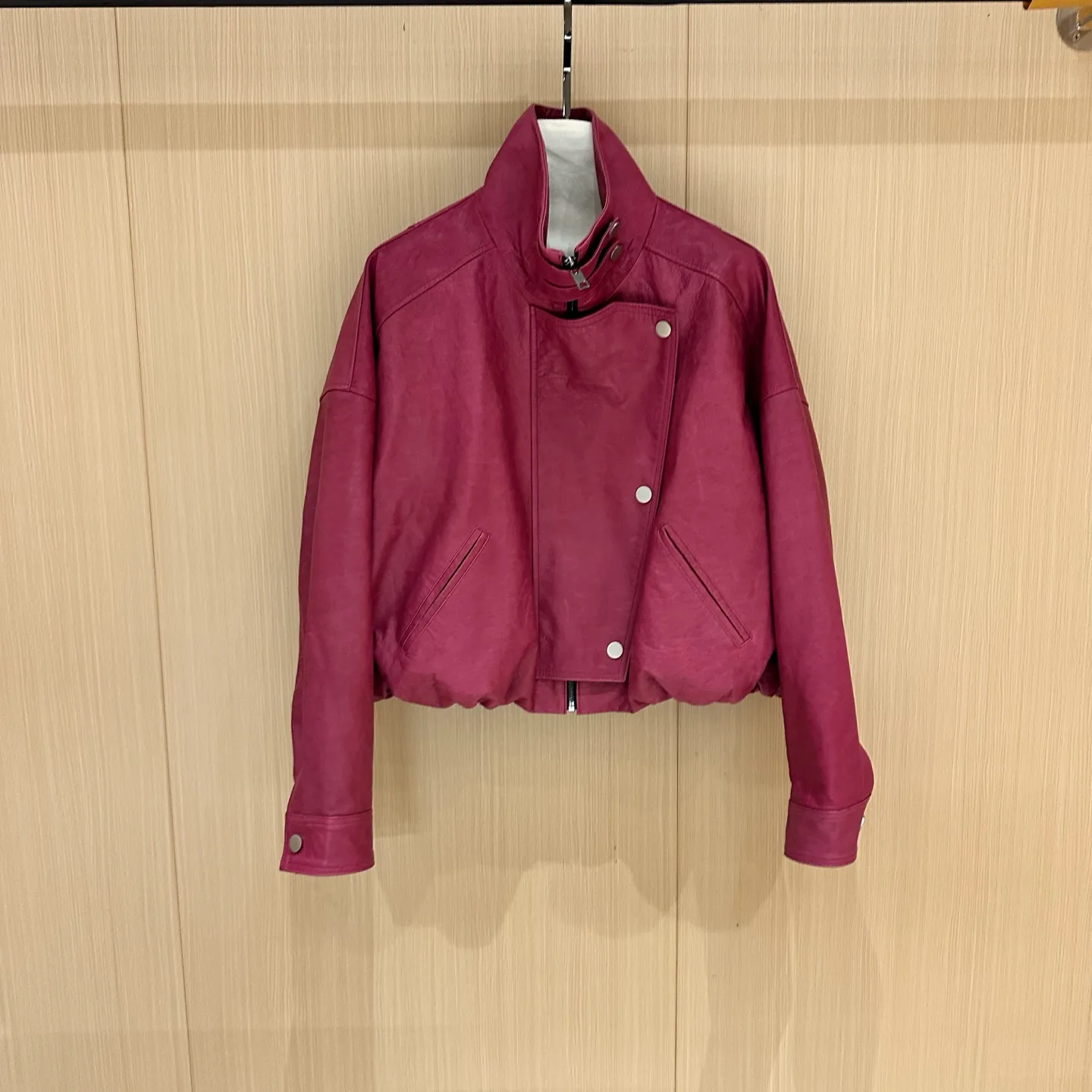 Кожаные Куртки И Дублёнки Женские Saint Laurent 11695473