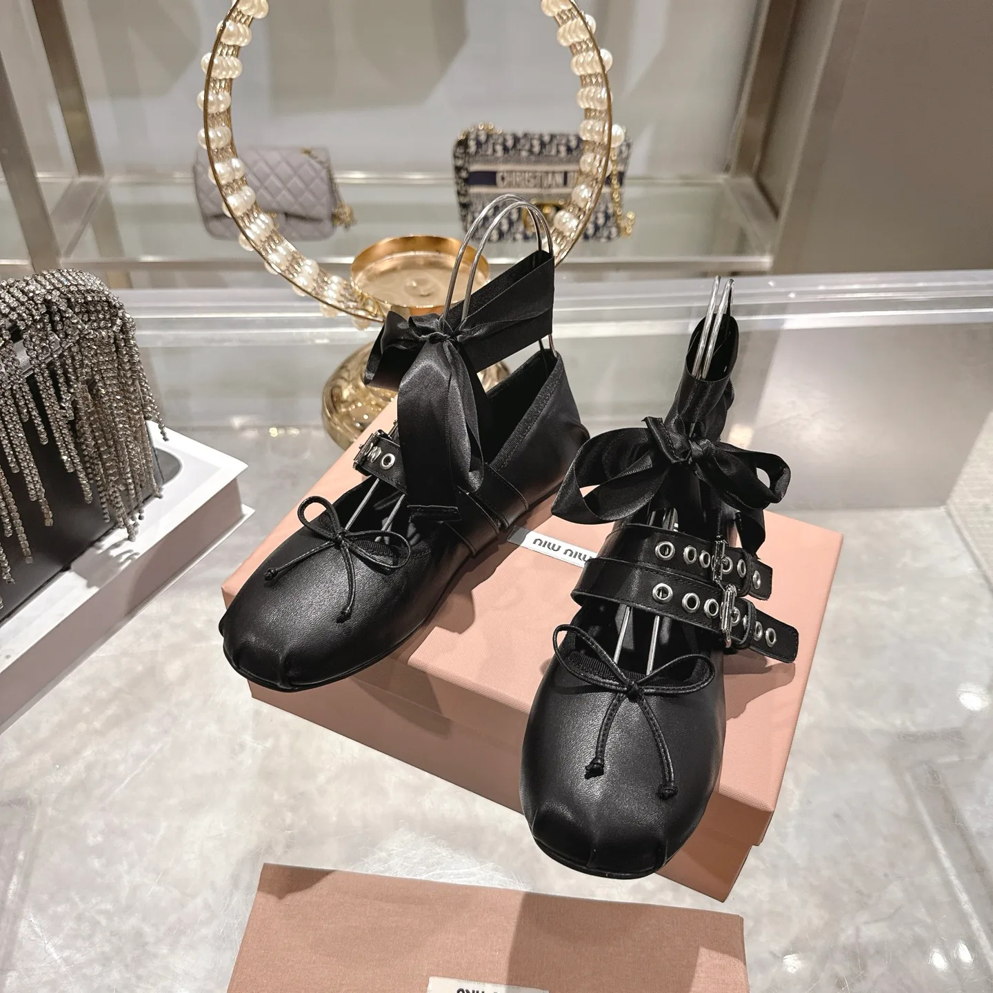 Балетки Женские Miu Miu 11893486