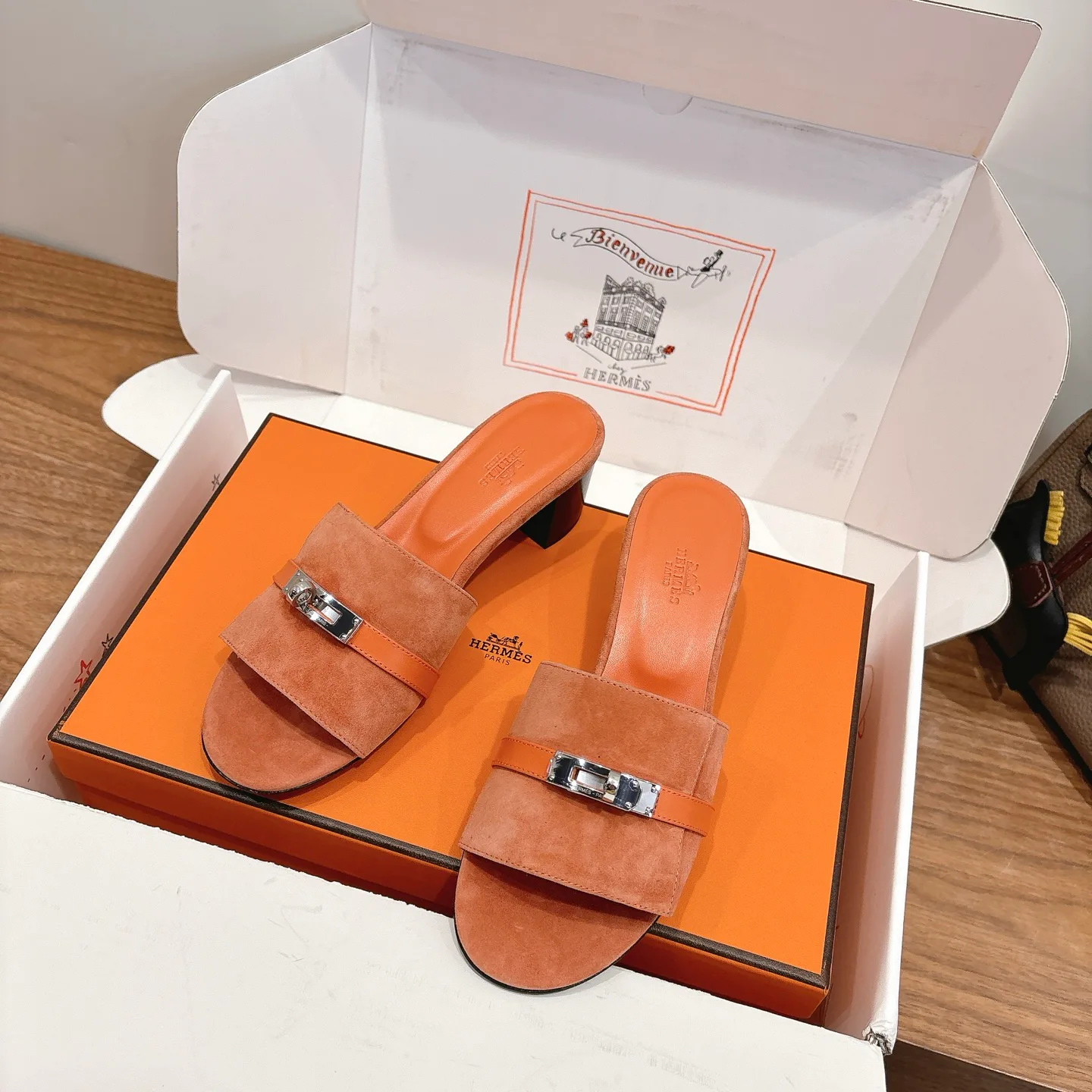 Босоножки Женские Hermes 9998254