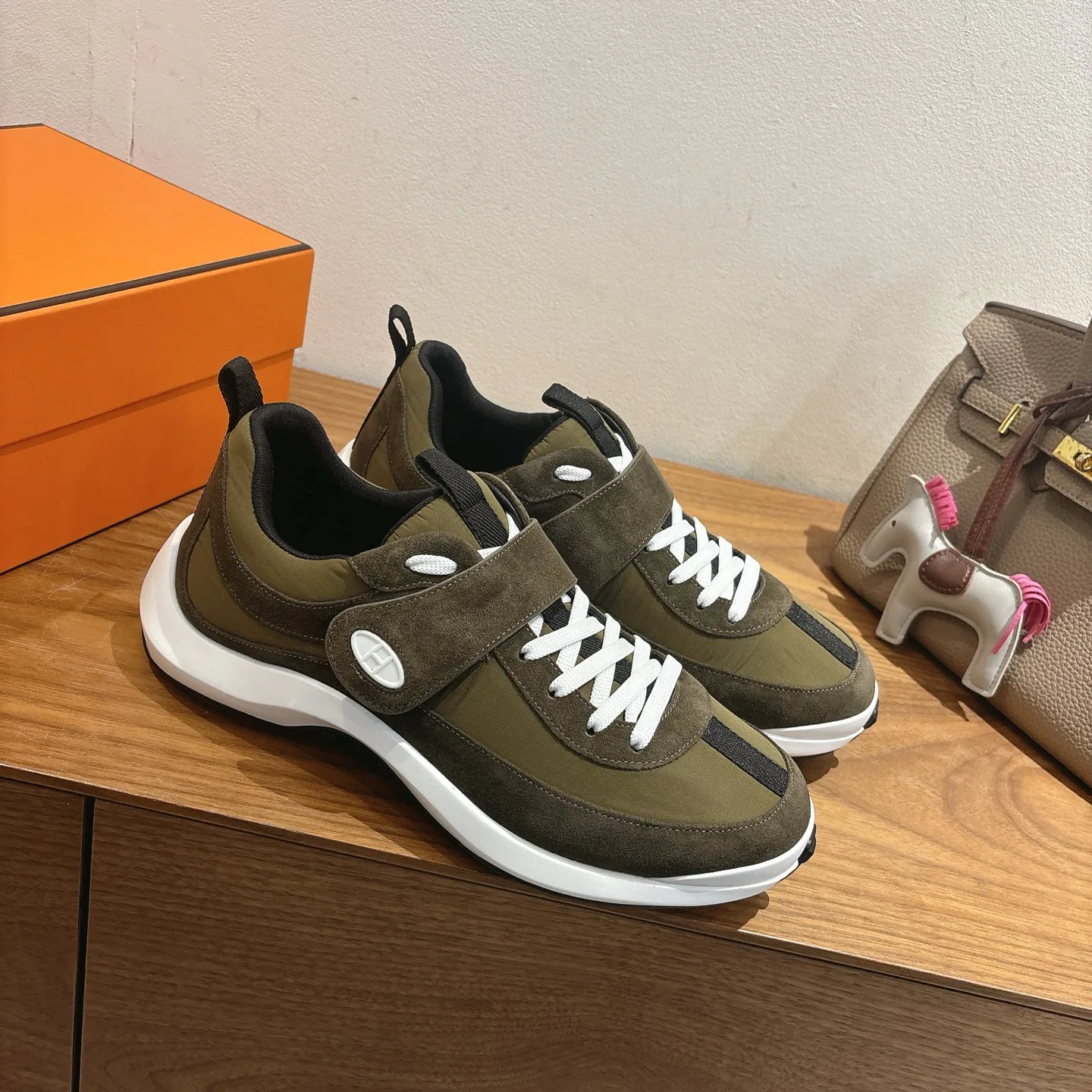 Кроссовки Мужские Hermes 302758