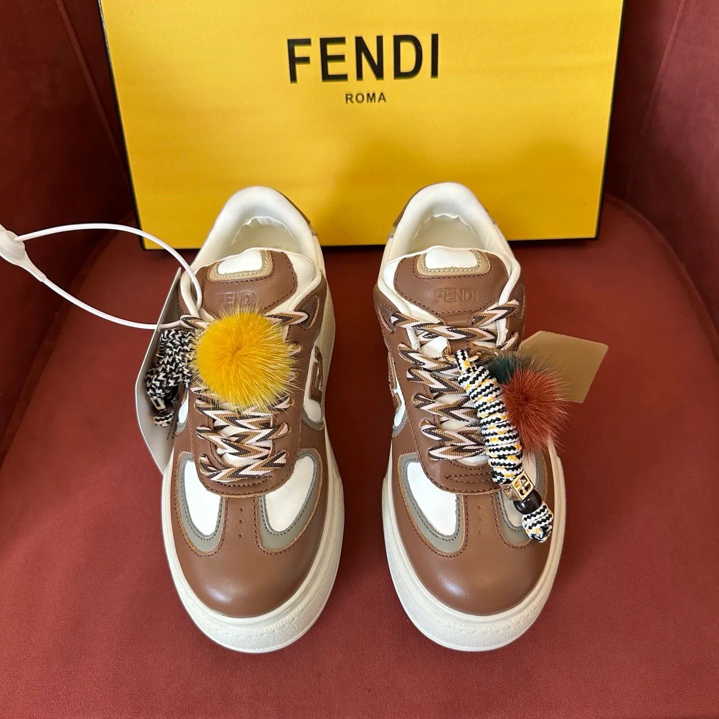 Кроссовки Женские Fendi 1248711