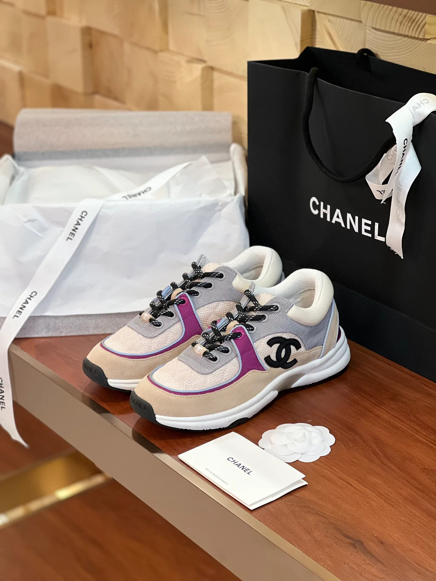 Кроссовки Женские Chanel 1021223