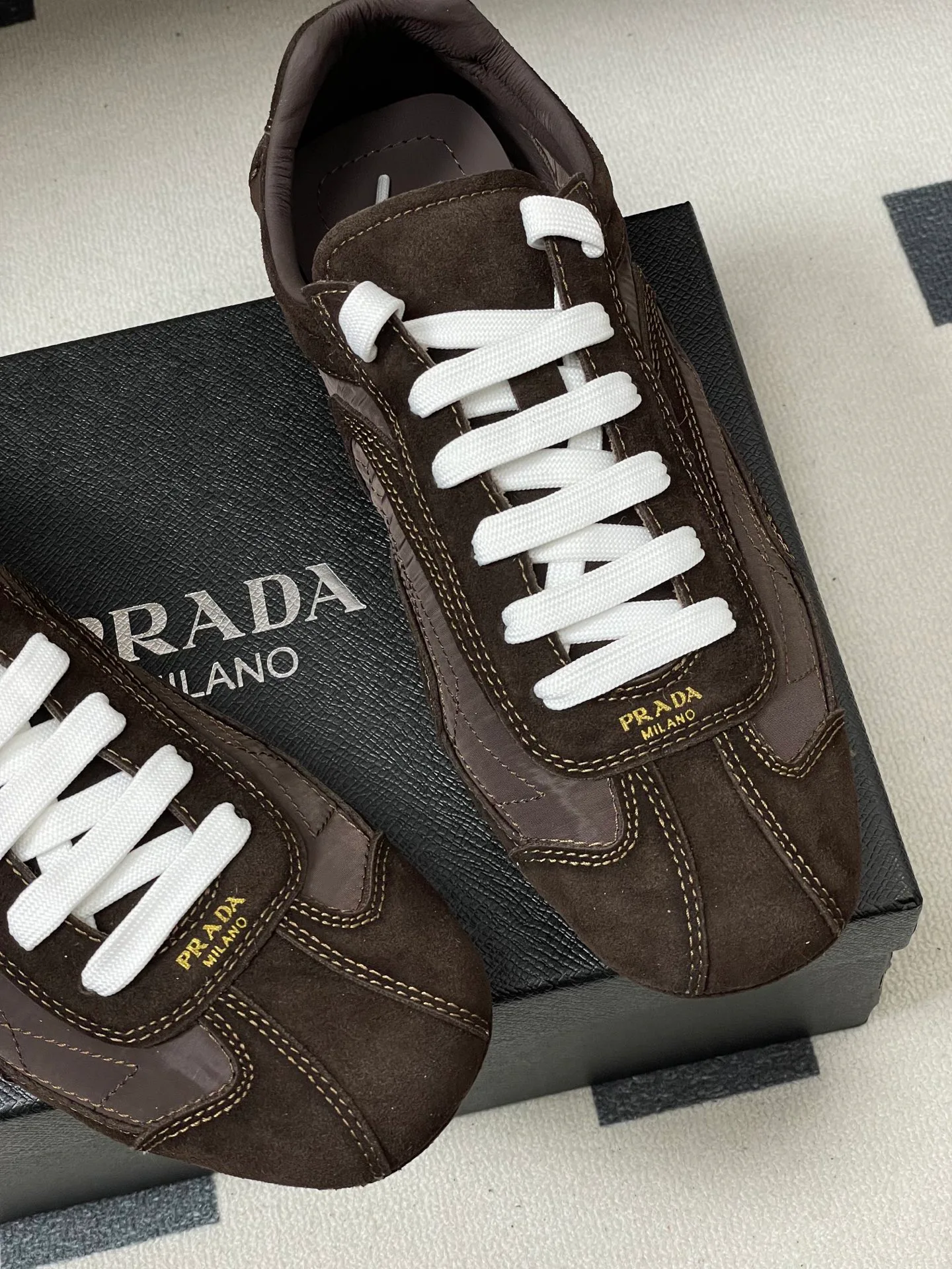 Кроссовки Женские Prada 9700338